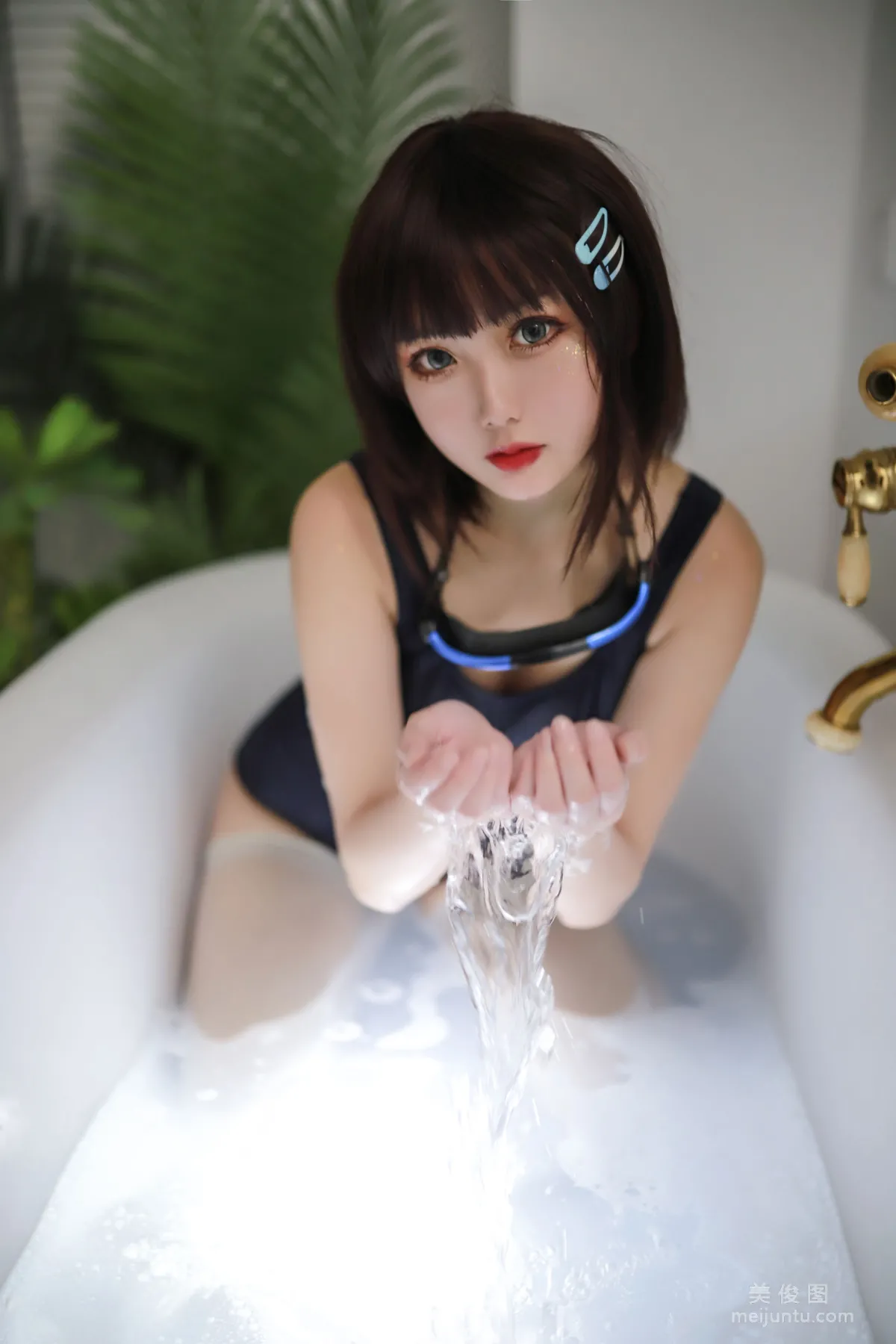 [Cosplay] 您的蛋蛋 - 夏日泳装 浴缸 写真集23