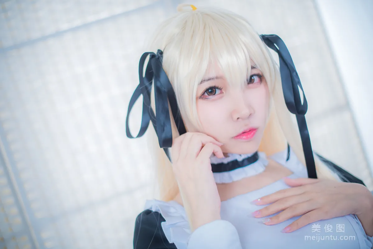 [Cosplay] 人气Coser二佐Nisa - 穹妹女仆20