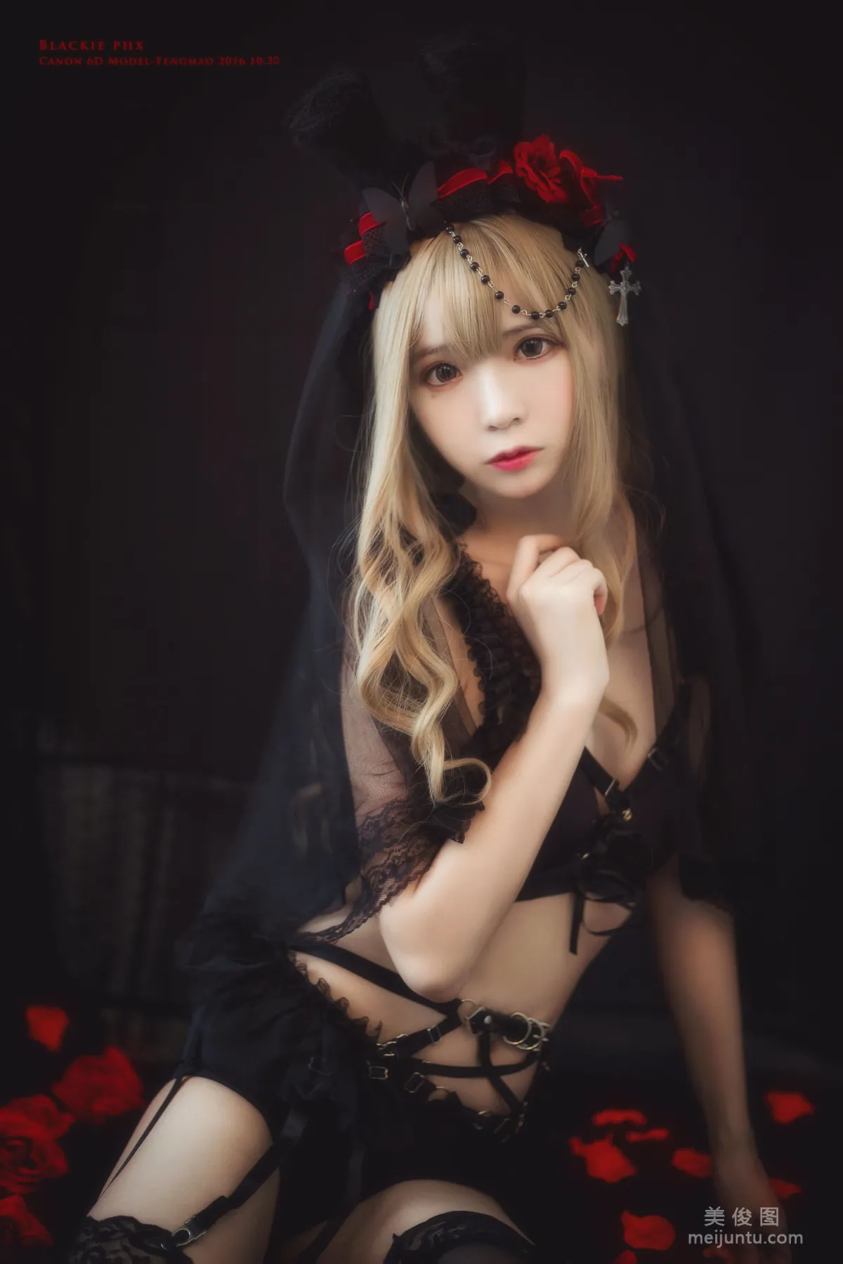 [Cosplay] 疯猫ss - 黑色玫瑰19