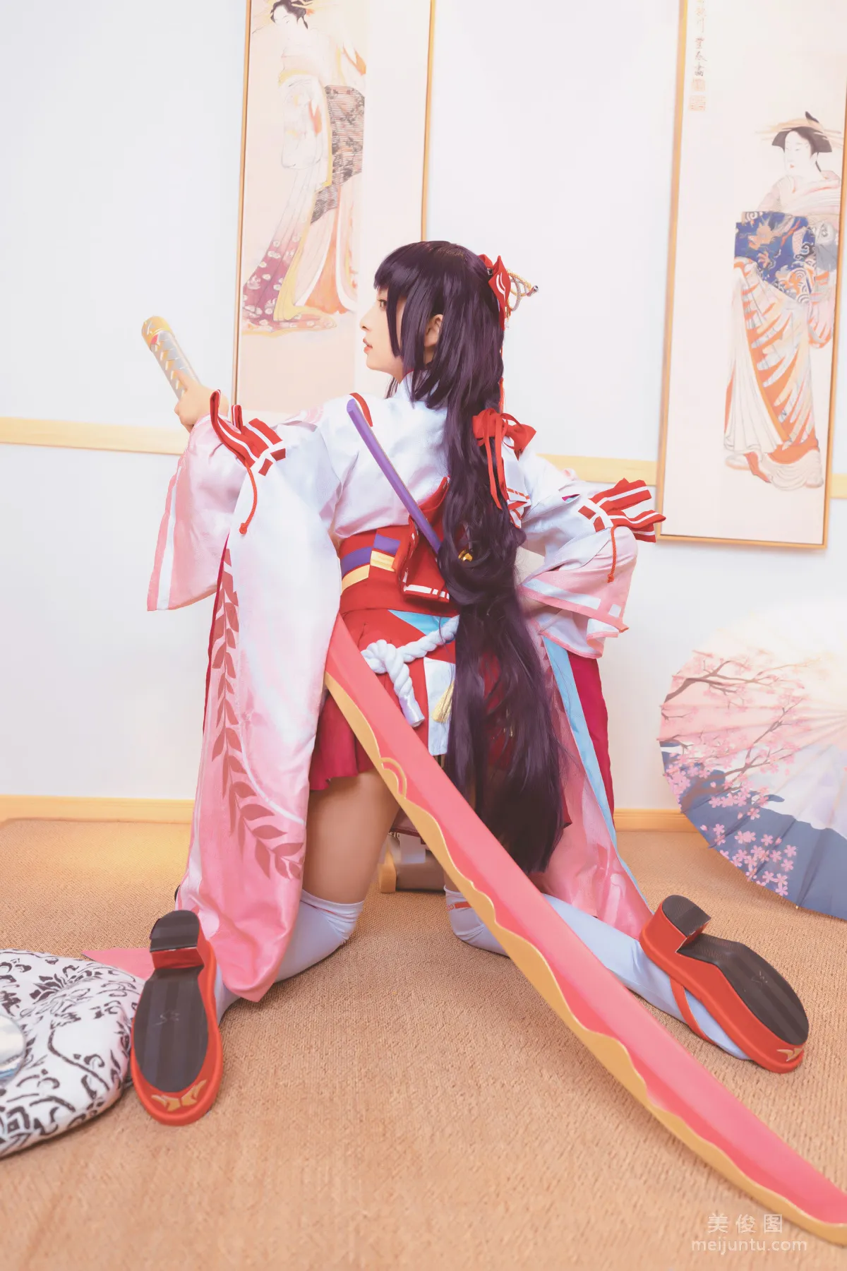 [Cosplay] 神楽坂真冬 《刀ノ語》 写真集24