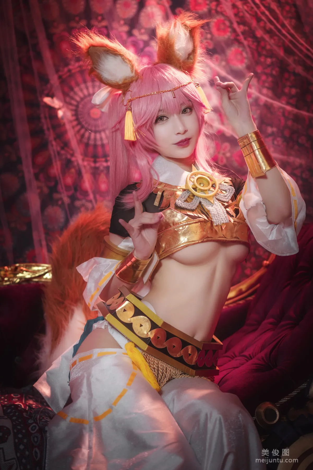 [Cosplay] 铁板烧鬼舞w - 玉藻前 神话 写真集8