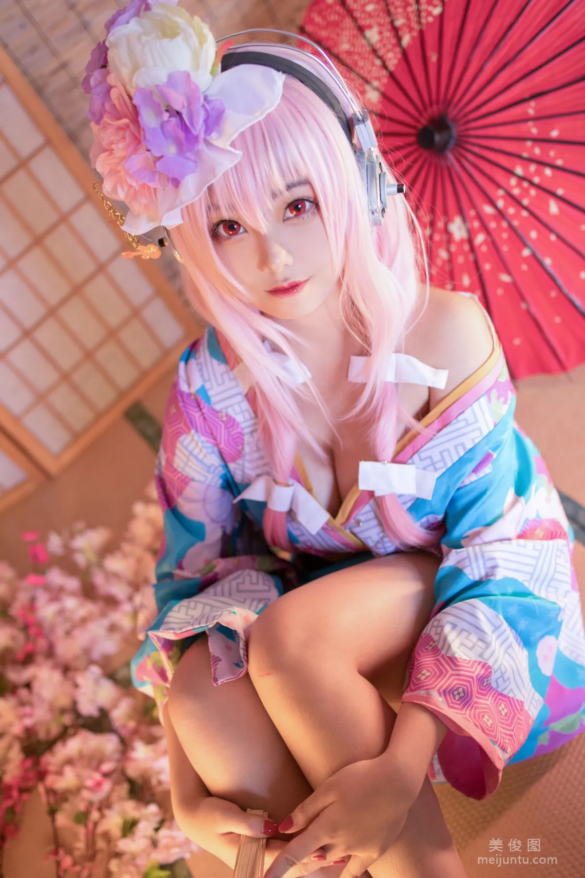 [Cosplay] 蜜汁猫裘 - 索尼子和服 写真集6