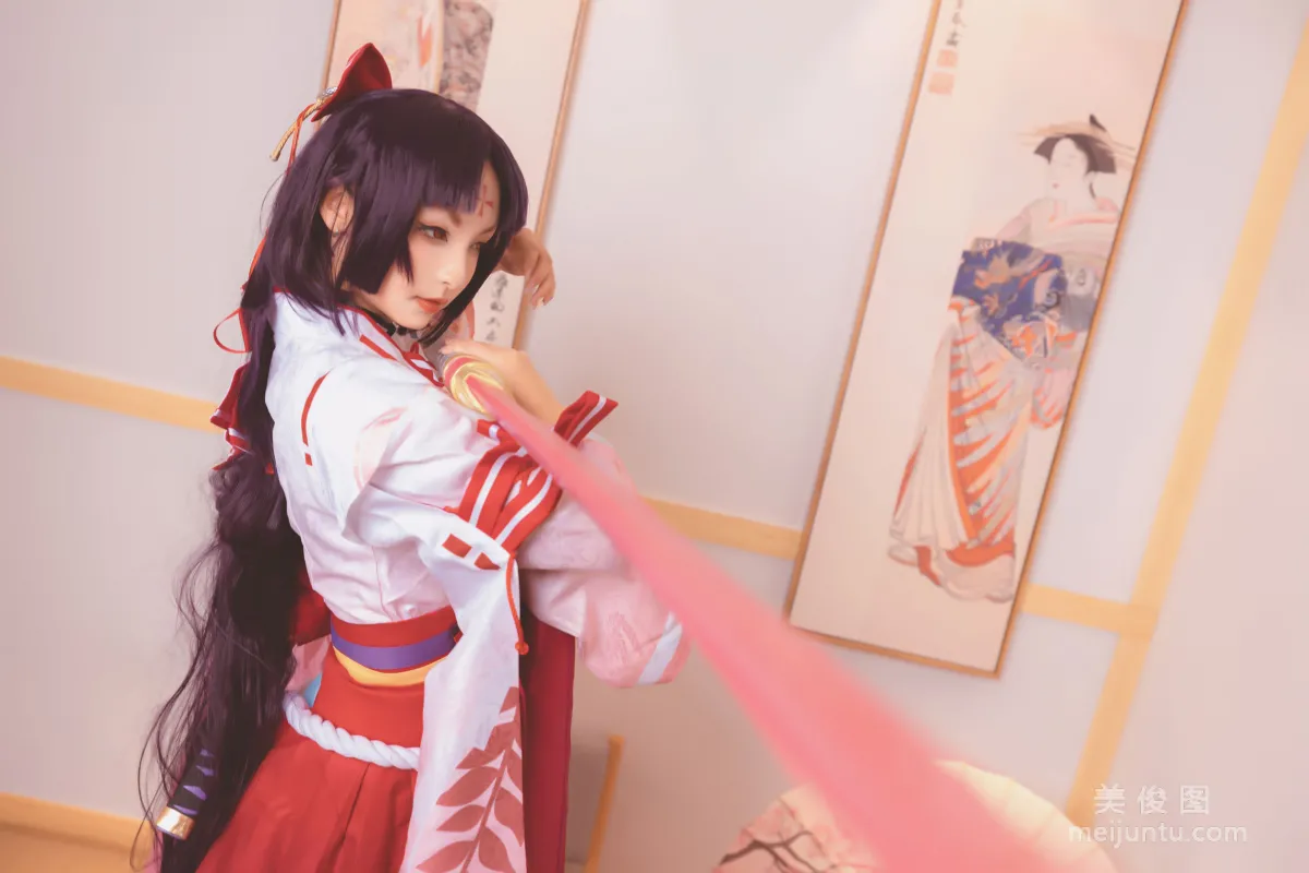 [Cosplay] 神楽坂真冬 《刀ノ語》 写真集48