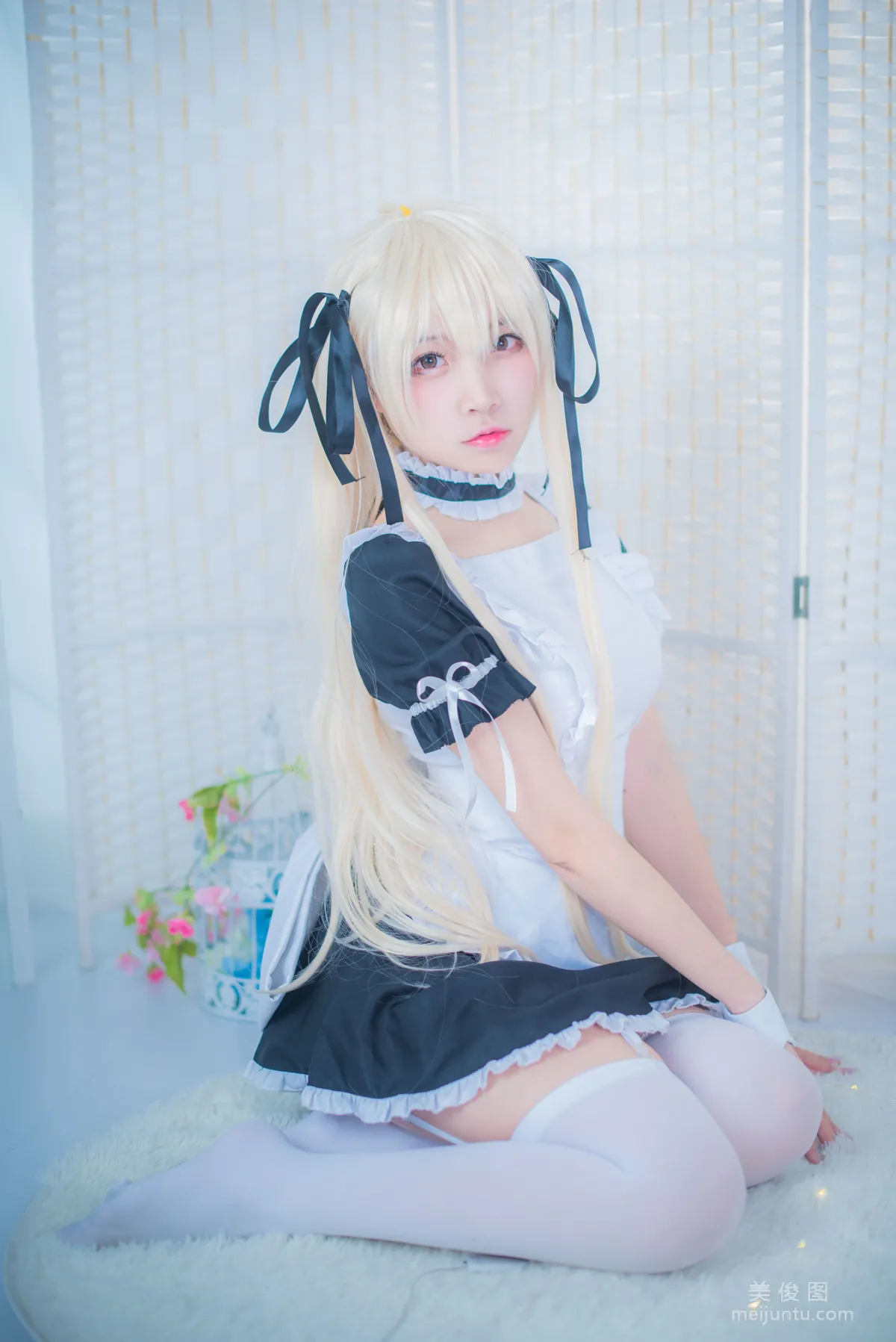 [Cosplay] 人气Coser二佐Nisa - 穹妹女仆15