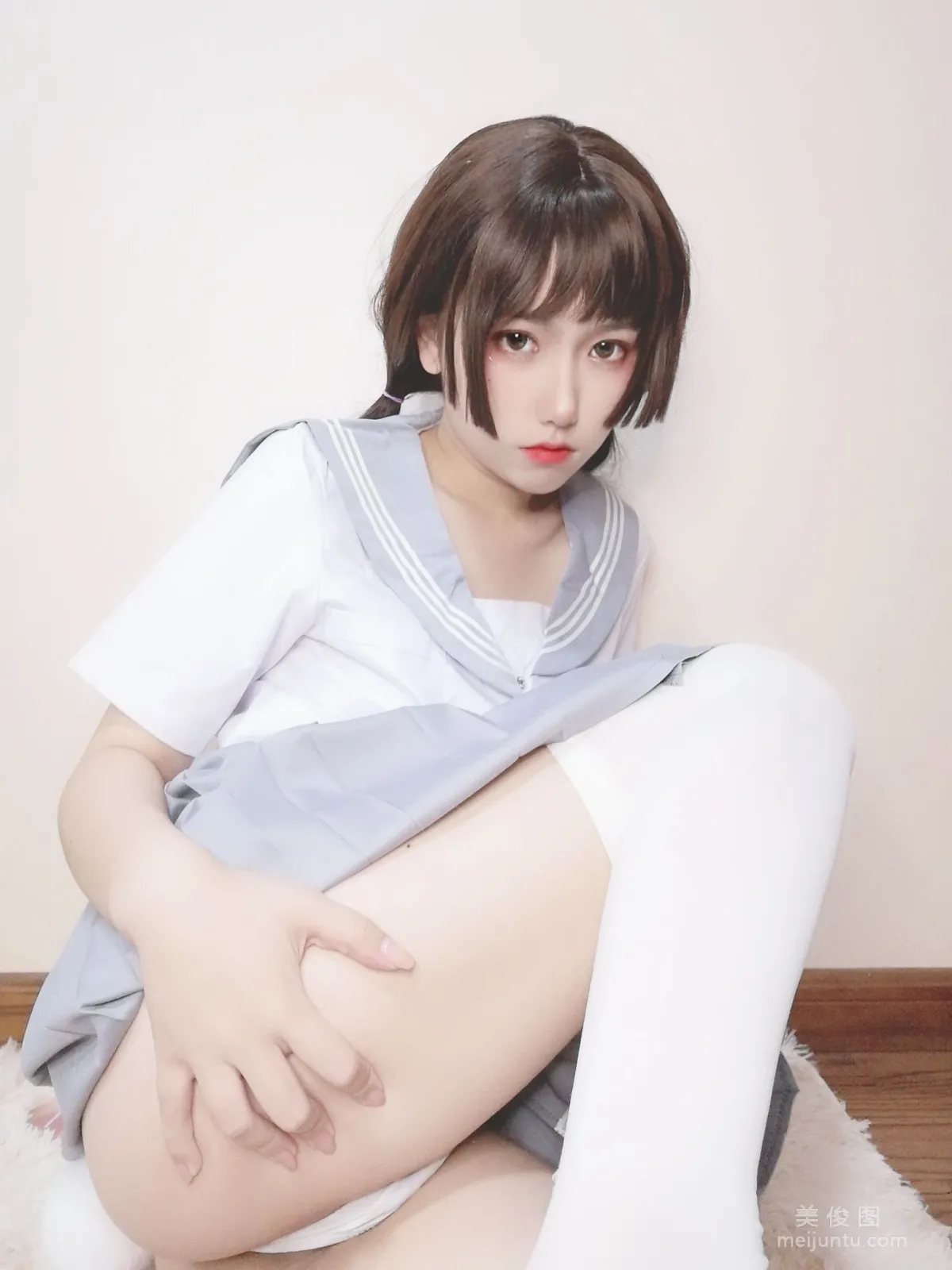 [Cosplay] 芋圆侑子SJ_ - 白丝jk31