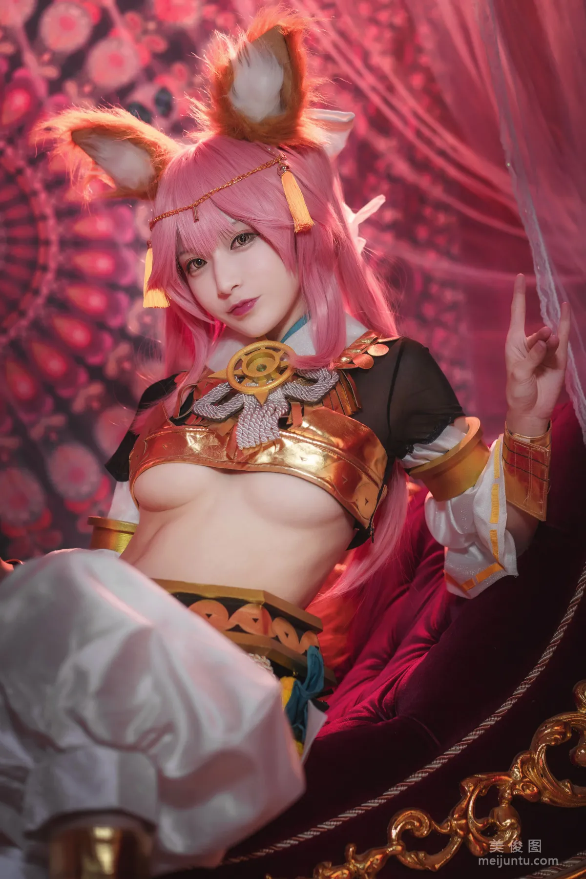 [Cosplay] 铁板烧鬼舞w - 玉藻前 神话 写真集15