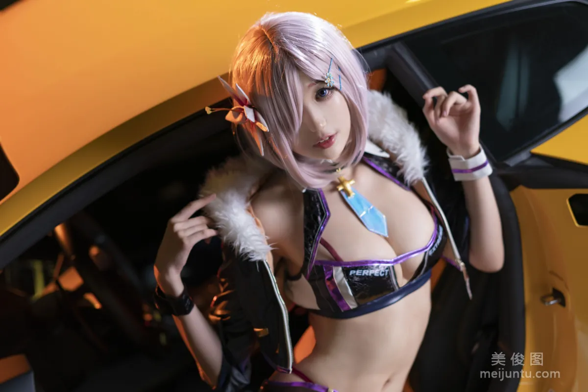 [Cosplay] 周叽是可爱兔兔 - 玛修赛车16