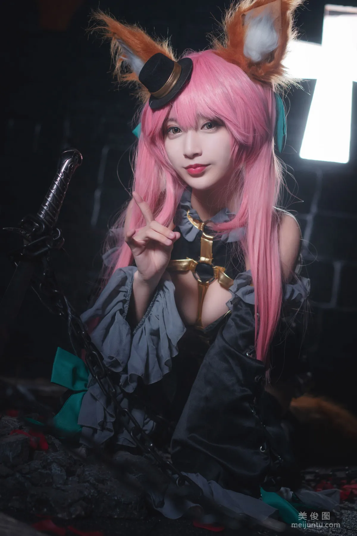 [Cosplay写真] 铁板烧鬼舞w - 玉藻前 魔术13