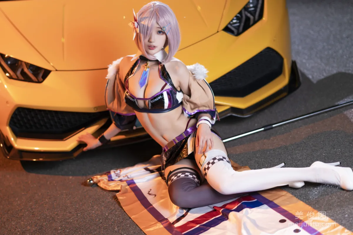 [Cosplay] 周叽是可爱兔兔 - 玛修赛车14