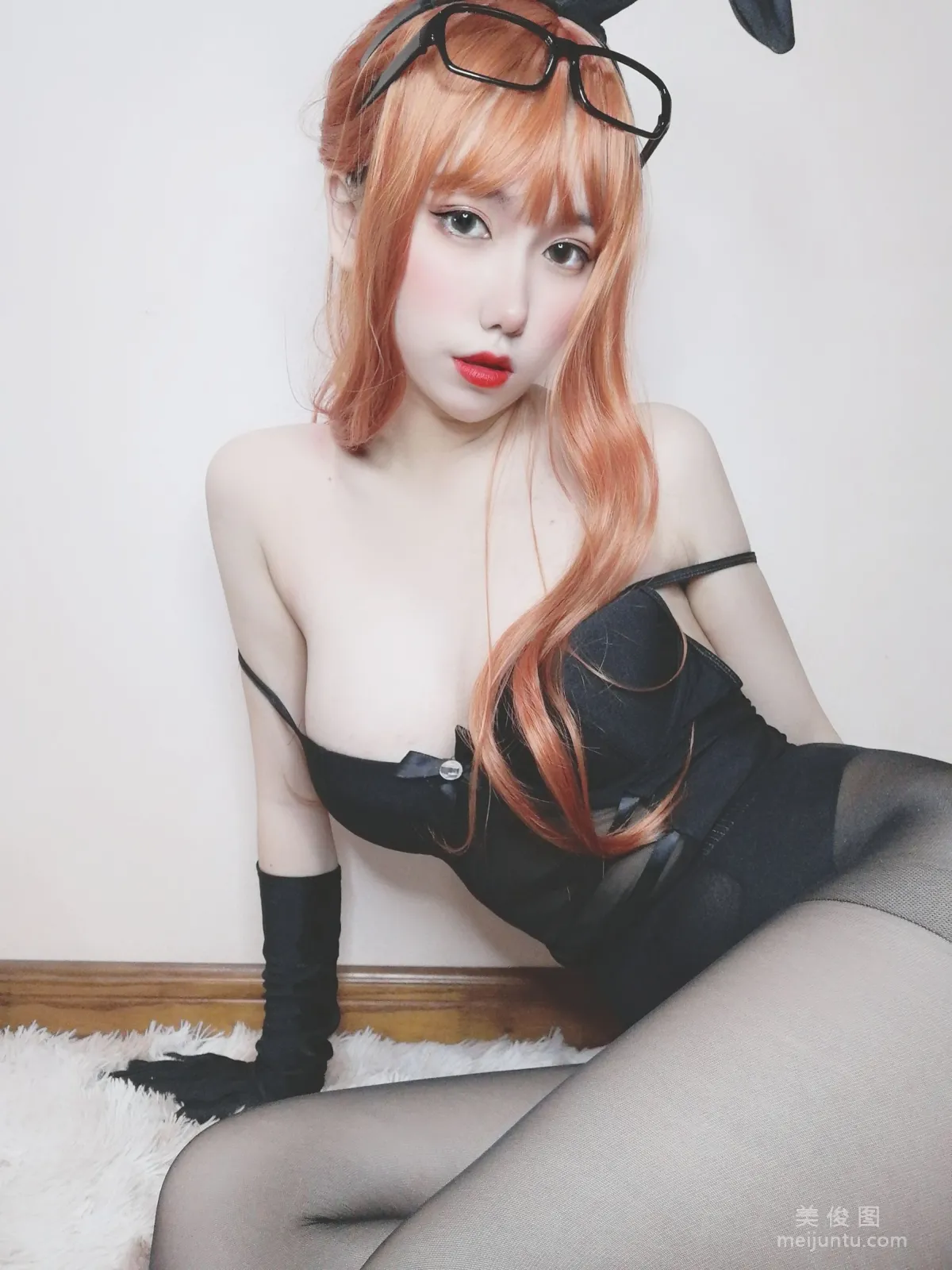 [Cosplay] 芋圆侑子SJ_ - 黑丝女教师 写真集43