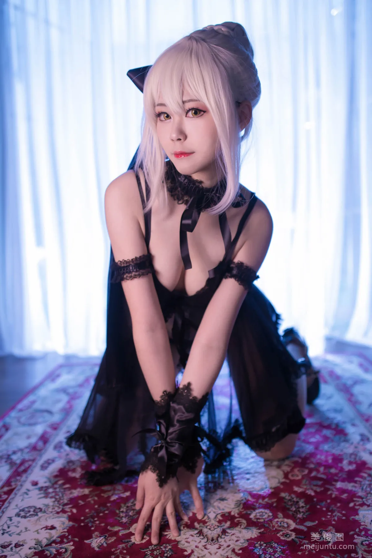 [Cosplay] Coser萱-KaYa - 亚缇 黑呆睡衣11