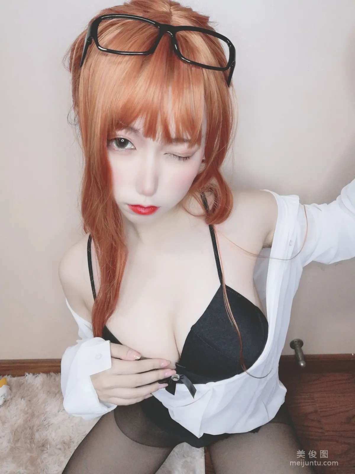 [Cosplay] 芋圆侑子SJ_ - 黑丝女教师 写真集28