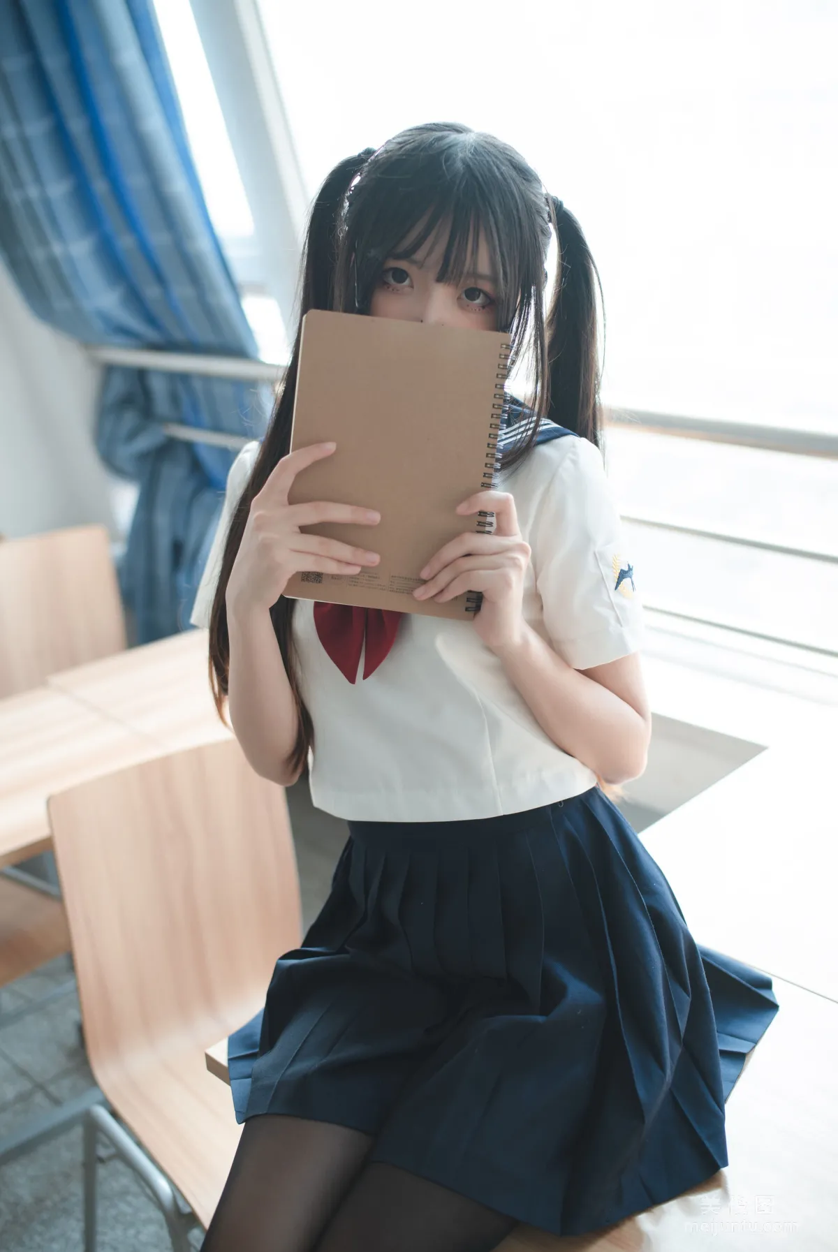 [Cosplay] 五更百鬼 - 要一起学习吗6