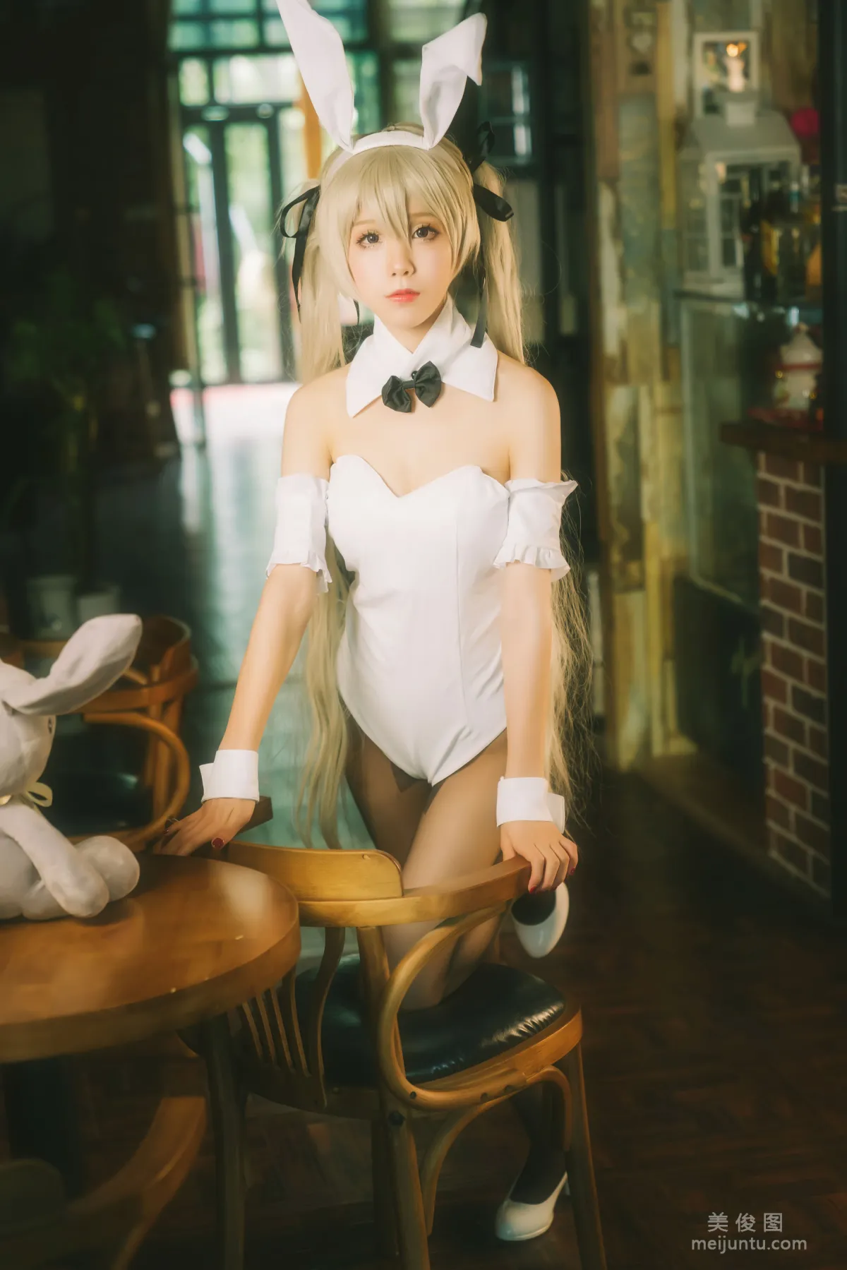 [Cosplay] 动漫博主水淼aqua - 穹妹兔女郎7