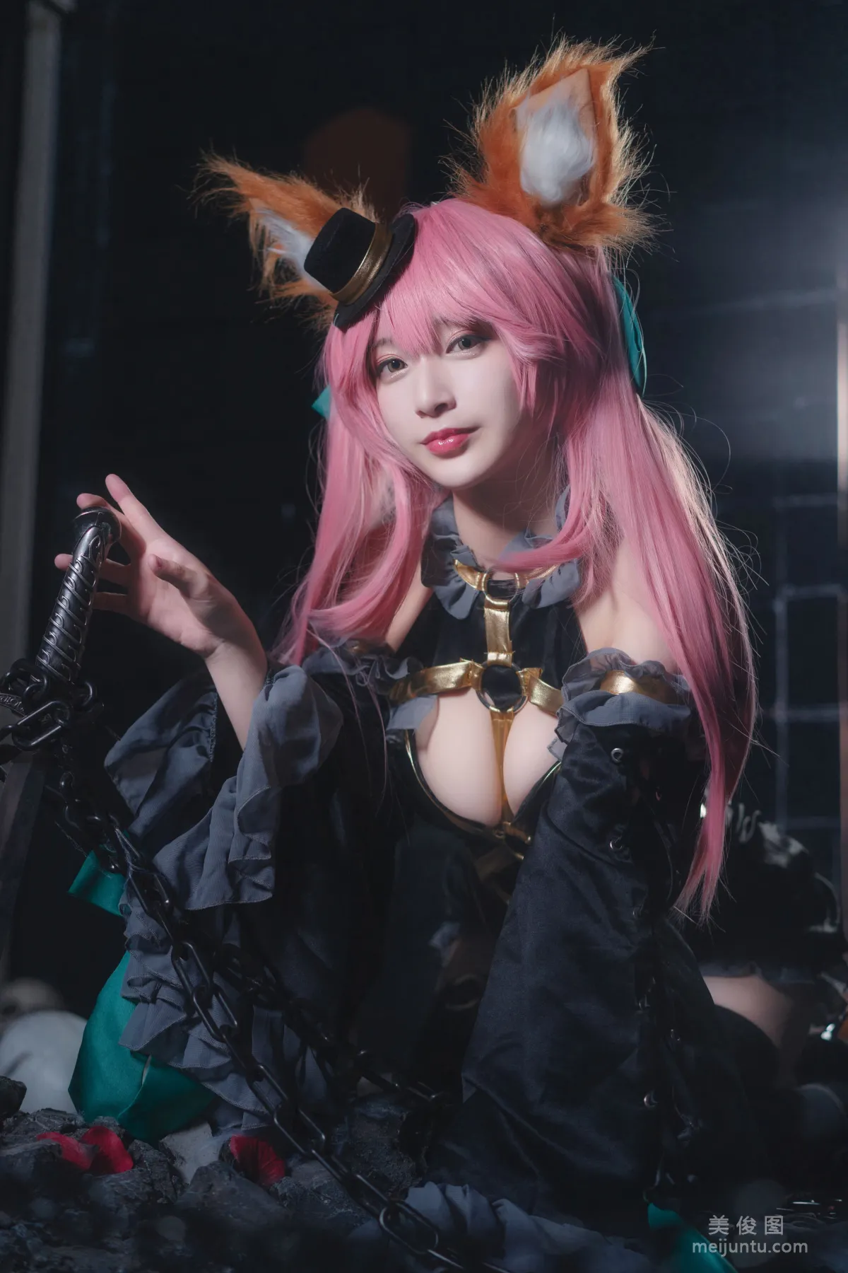 [Cosplay写真] 铁板烧鬼舞w - 玉藻前 魔术14