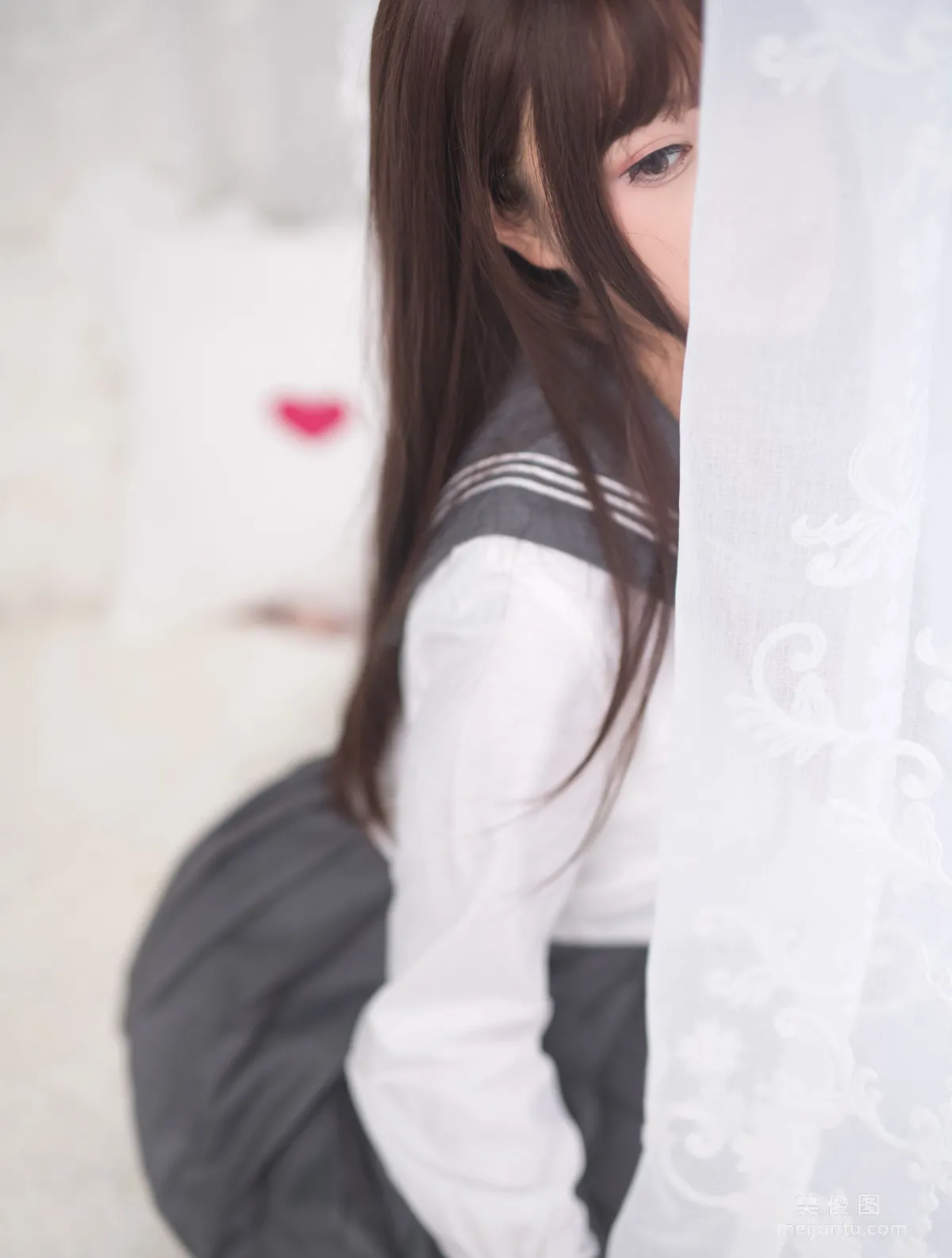 [Cosplay] 萌系小姐姐-白烨- - 黑丝制服少女 写真集5