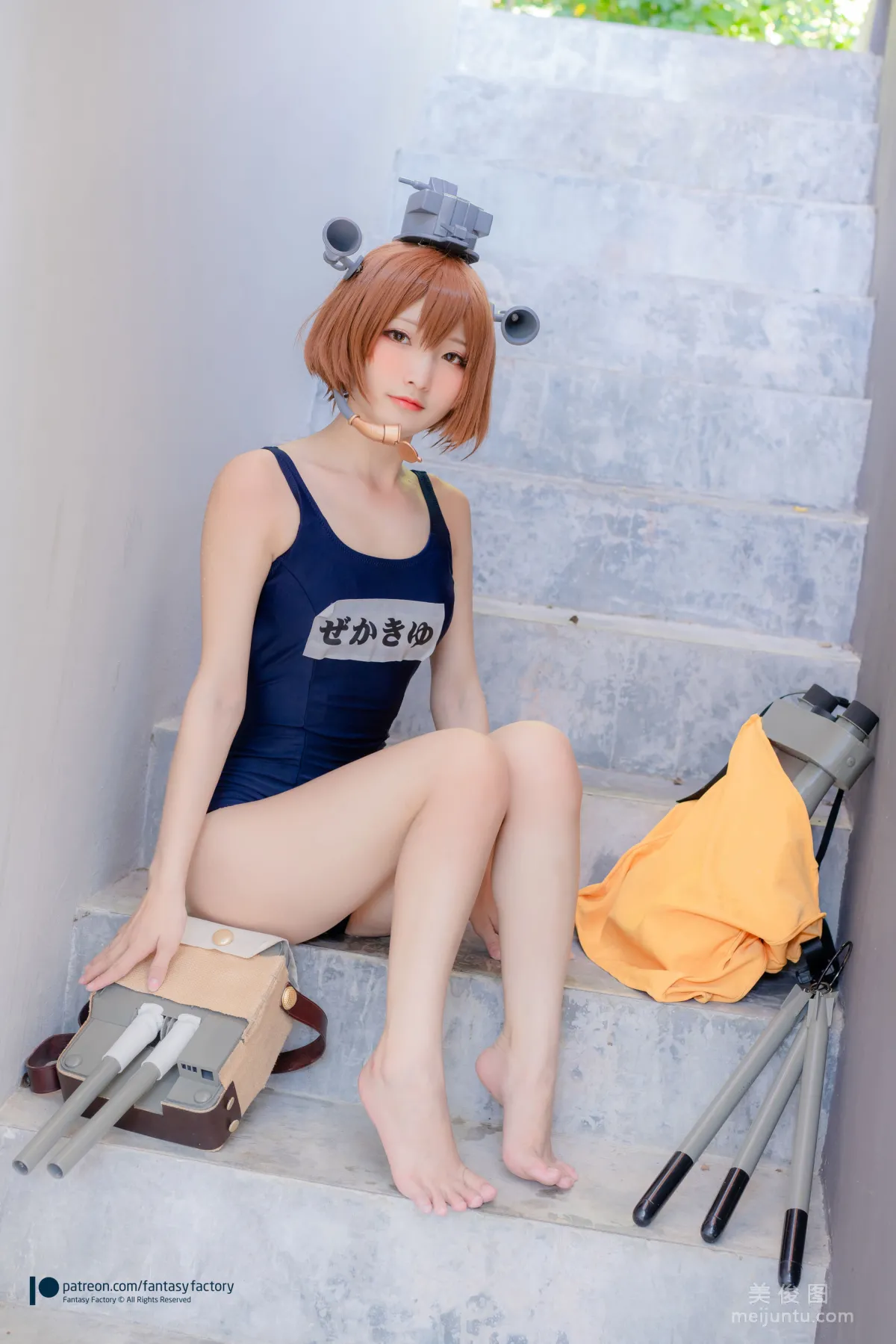 [Cosplay] 小丁 《Fantasy Factory》 - 女仆 JK 死库水47