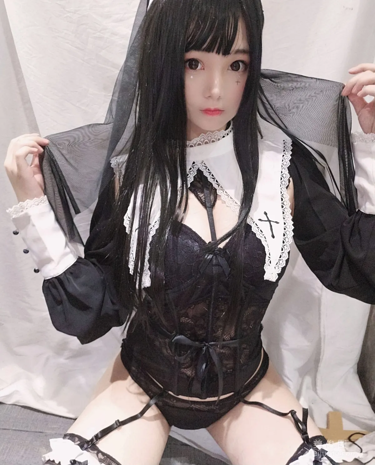 [Cosplay] 萌系小姐姐蜜汁猫裘 - 修女 写真集13