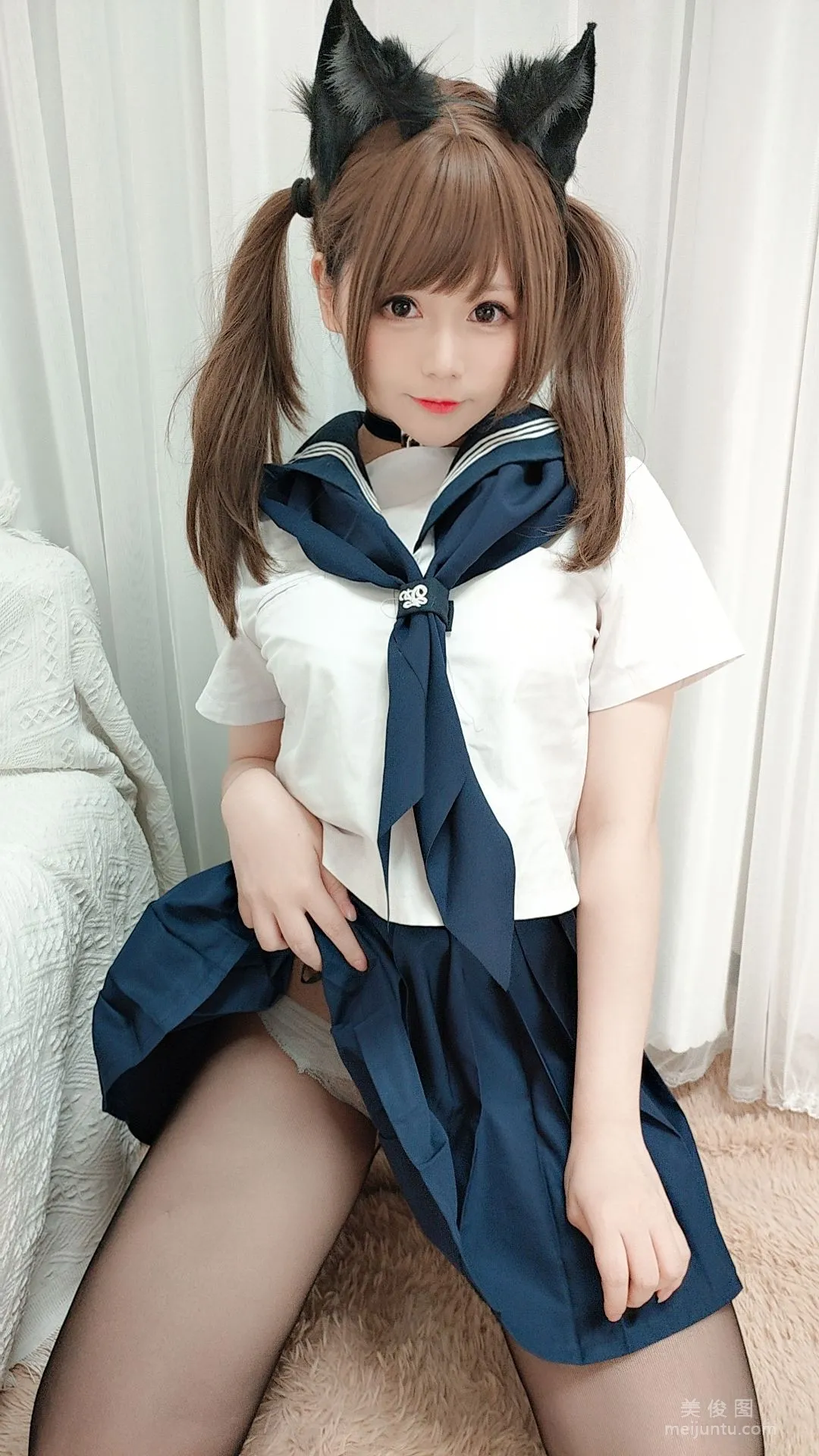 [Cosplay] 萌妹子Nyako喵子 - 水手服3