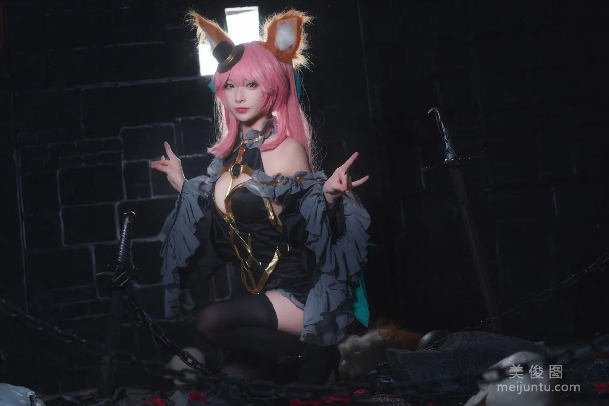 [Cosplay写真] 铁板烧鬼舞w - 玉藻前 魔术19