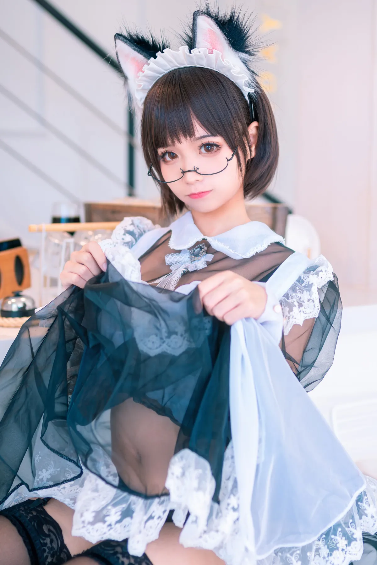 [Cosplay] 动漫博主蠢沫沫 - 透明女仆15