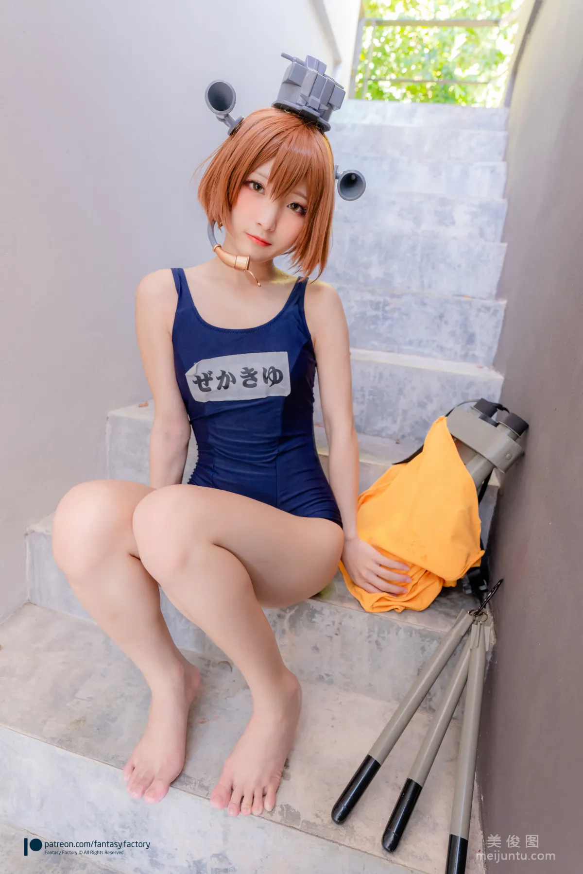 [Cosplay] 小丁 《Fantasy Factory》 - 女仆 JK 死库水46