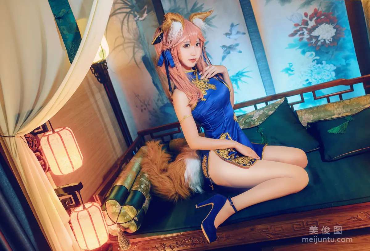 [Cosplay] 人气Coser黑川 - 玉藻前真爱90