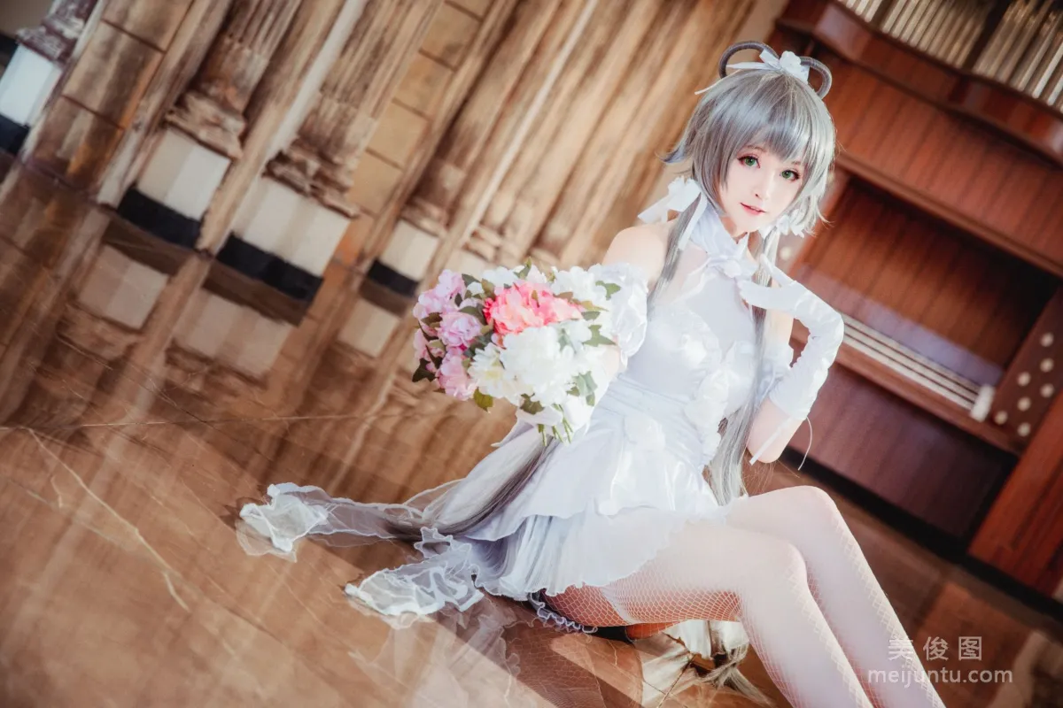 [Cosplay] 萌宠博主yui金鱼 - 洛天依花嫁6