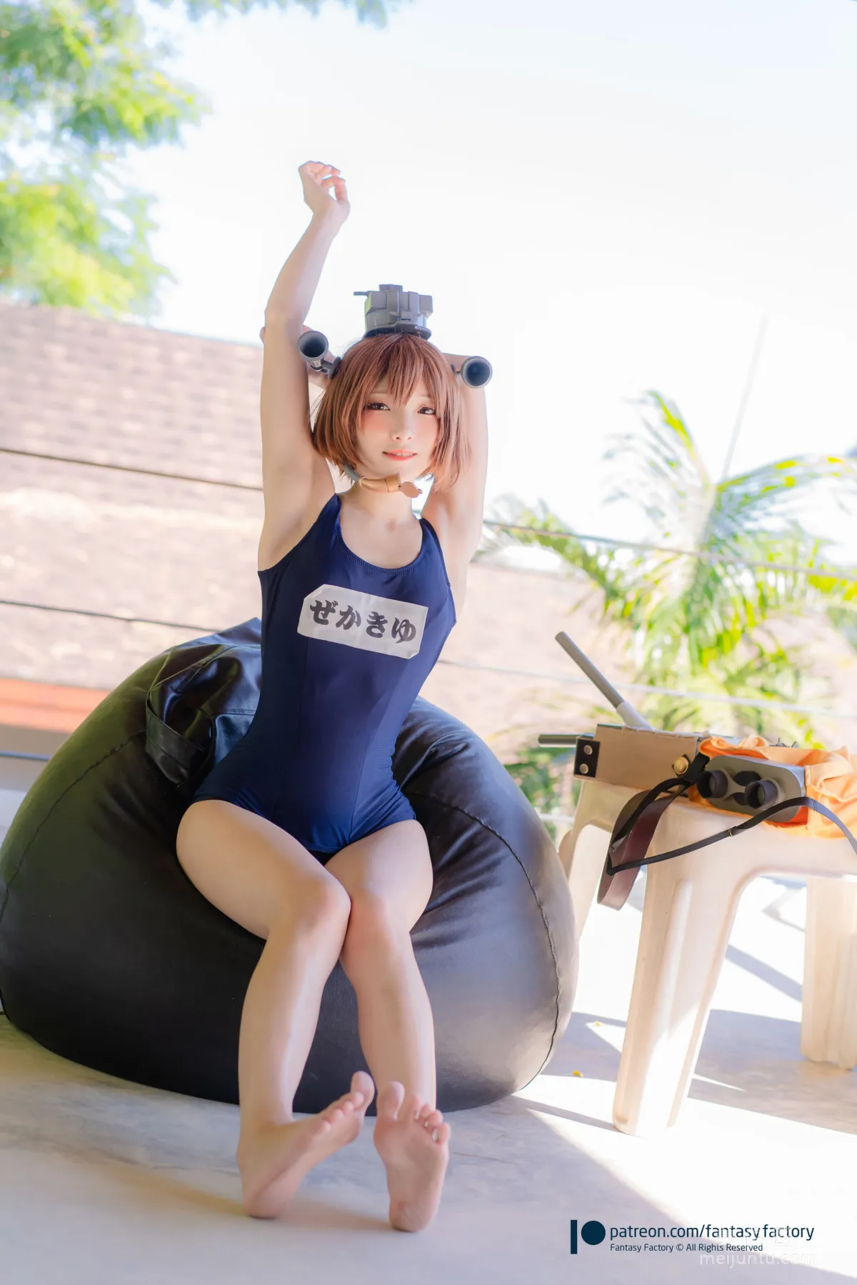 [Cosplay] 小丁 《Fantasy Factory》 - 女仆 JK 死库水49