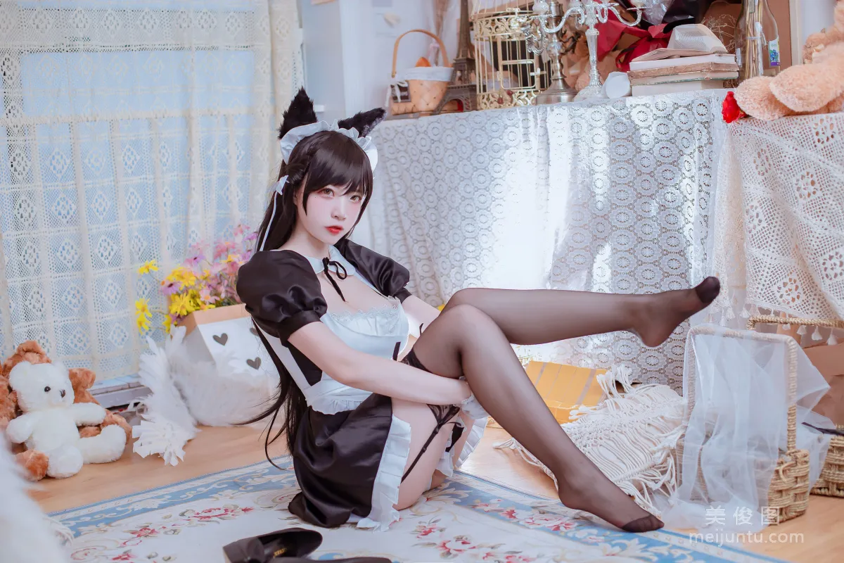 [Cosplay写真] 二佐Nisa - 犬之眷之碧蓝爱宕 女仆15