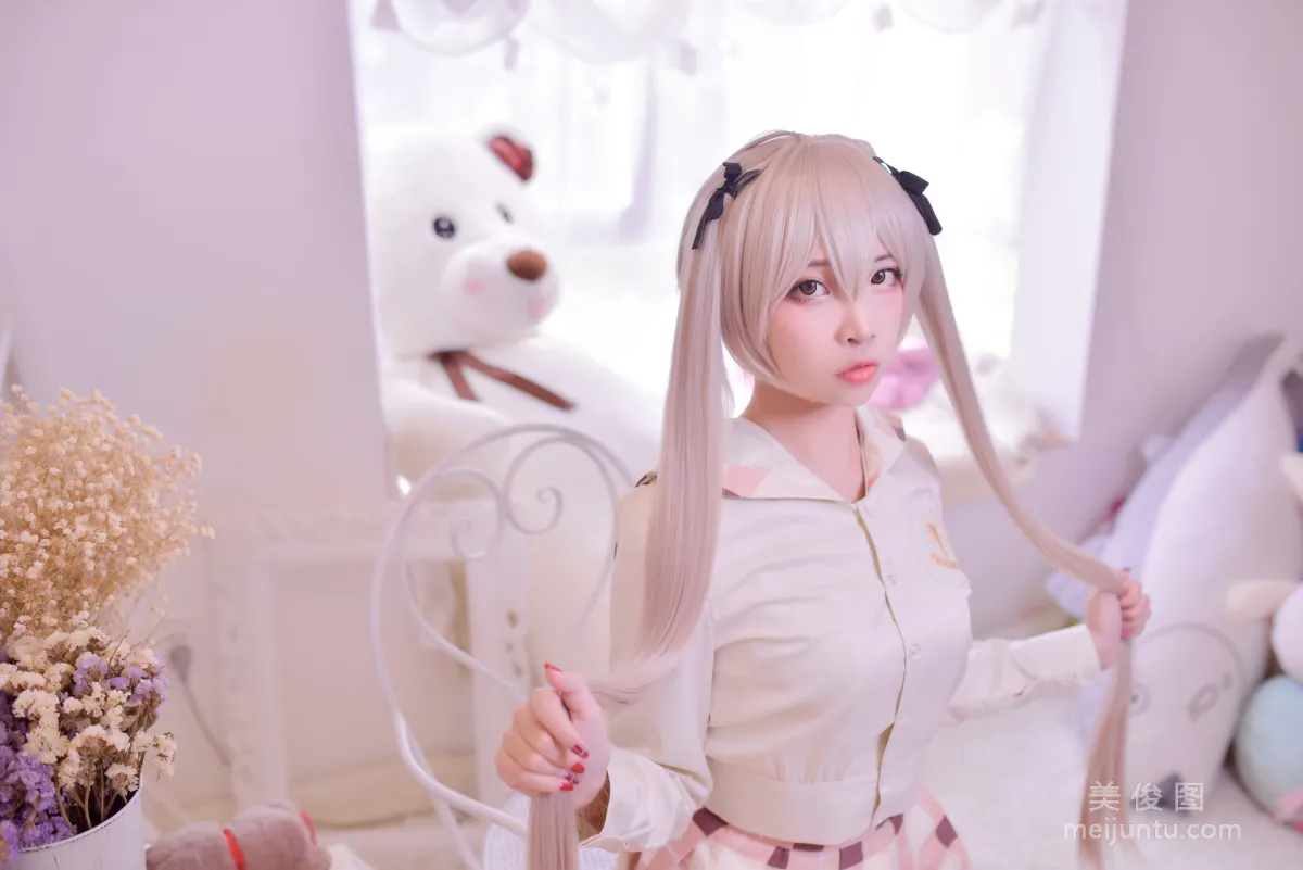 [Cosplay] 人气Coser二佐Nisa - 穹妹校服15