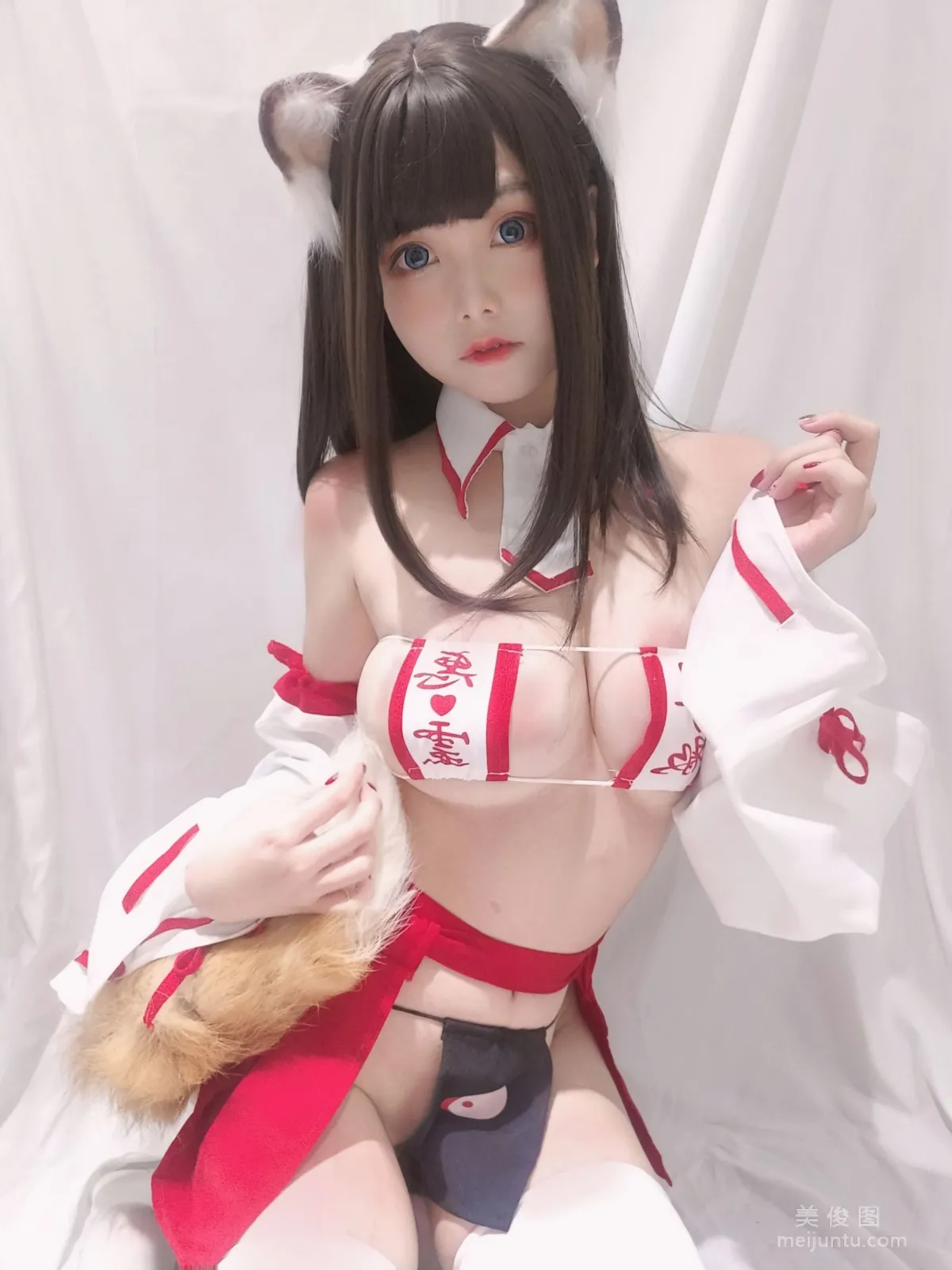 [Cosplay] 蜜汁猫裘 - 巫女小狐狸 写真集13