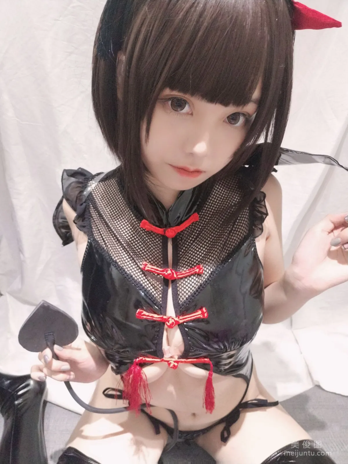 [Cosplay] 萌系小姐姐蜜汁猫裘 - 小恶魔自拍 写真集19