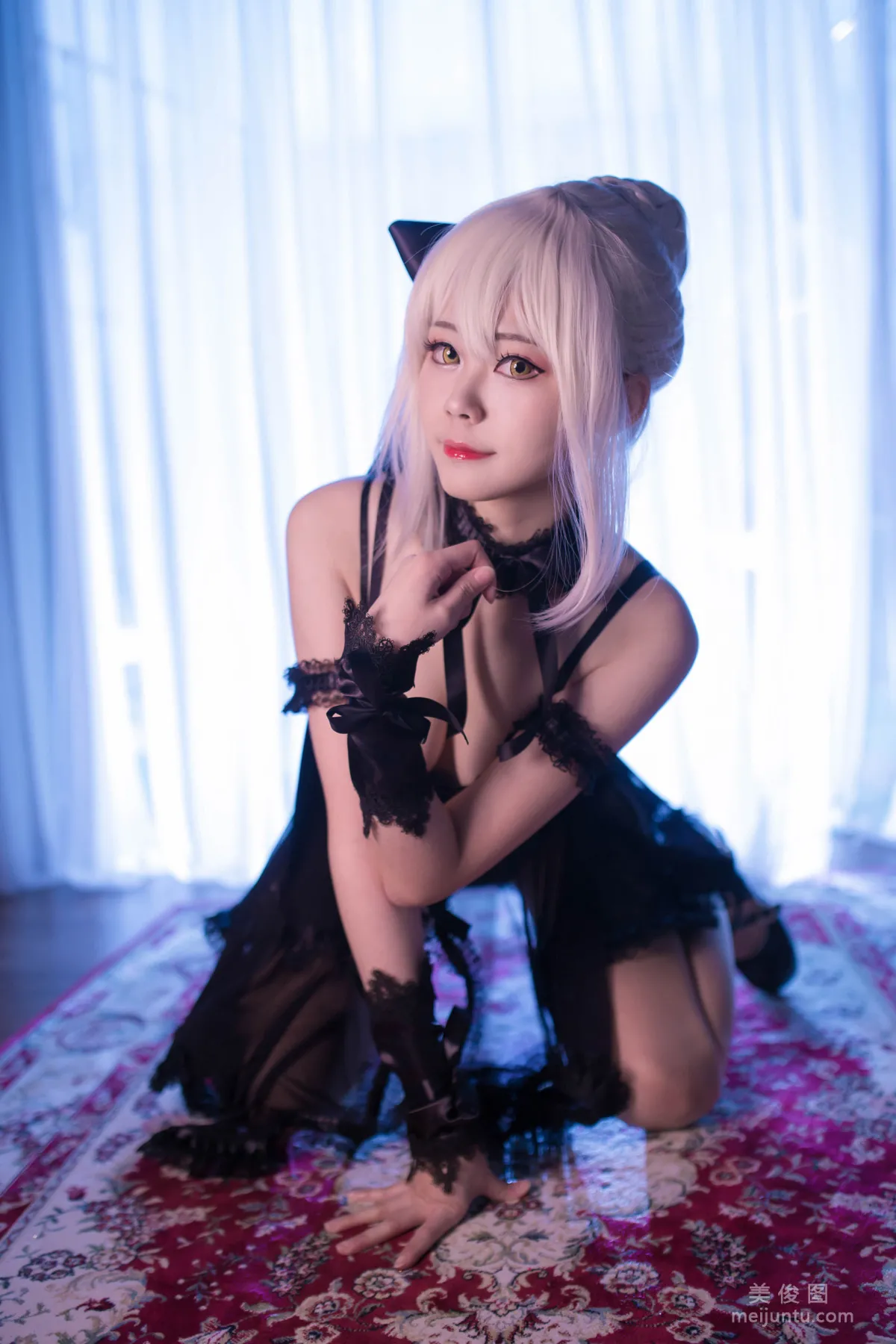 [Cosplay] Coser萱-KaYa - 亚缇 黑呆睡衣10