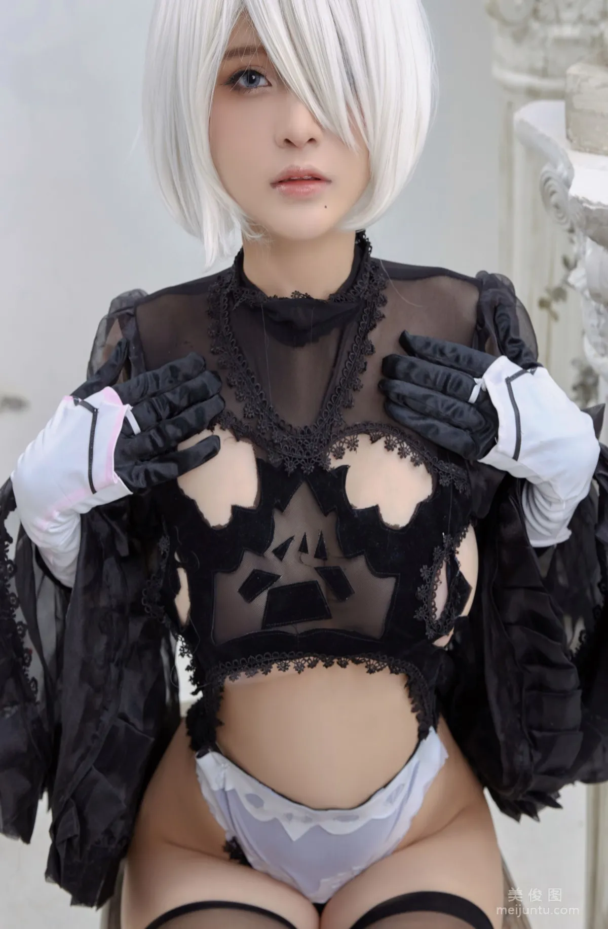 [Cosplay] Azami福利 - 2B Black Dress19