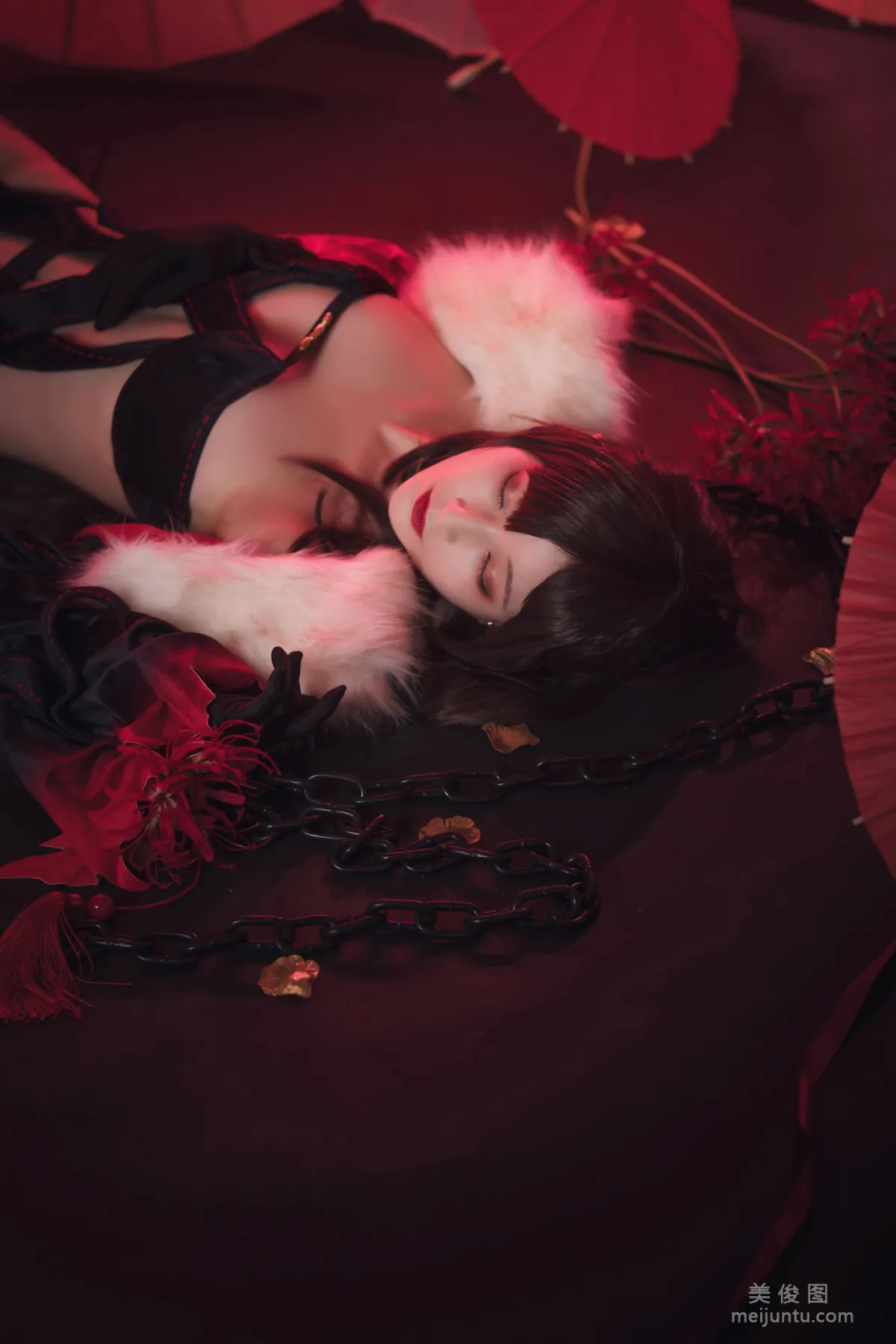 [Cosplay] 动漫博主铁板烧鬼舞w - 虞美人23