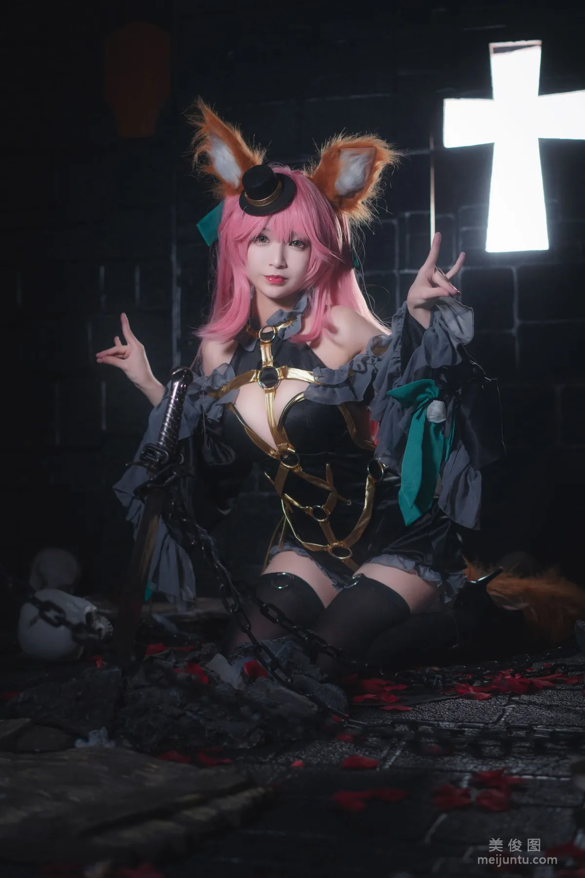 [Cosplay写真] 铁板烧鬼舞w - 玉藻前 魔术17