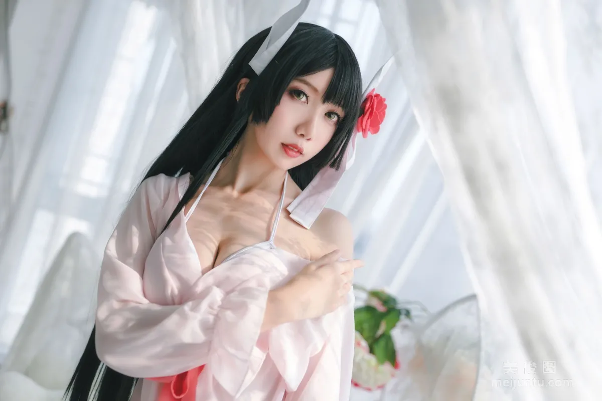 [Cosplay] 迷失人形QUQ - 鲟（比叡）月下巡游 写真集12