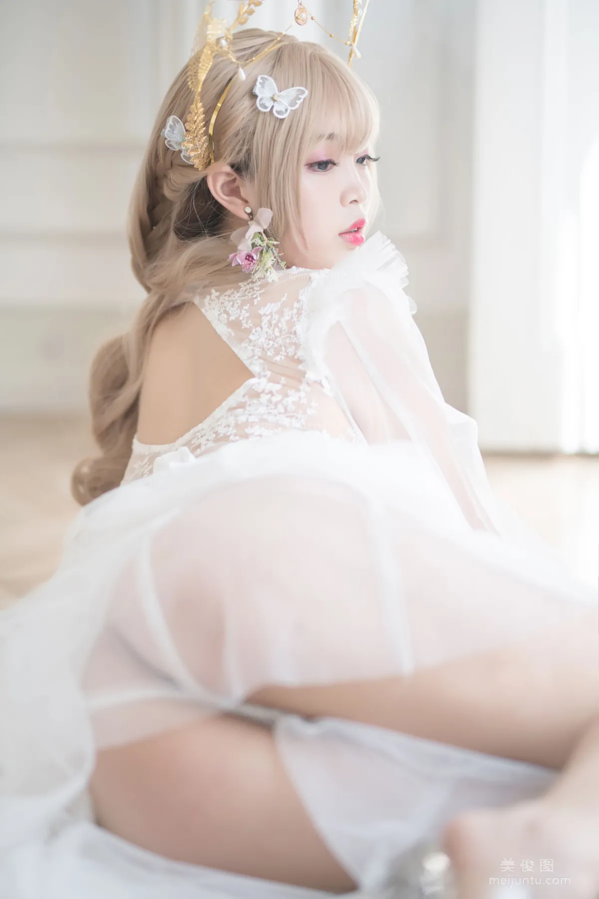 [Cosplay] 萌系小姐姐-白烨- - 珍珠花嫁46