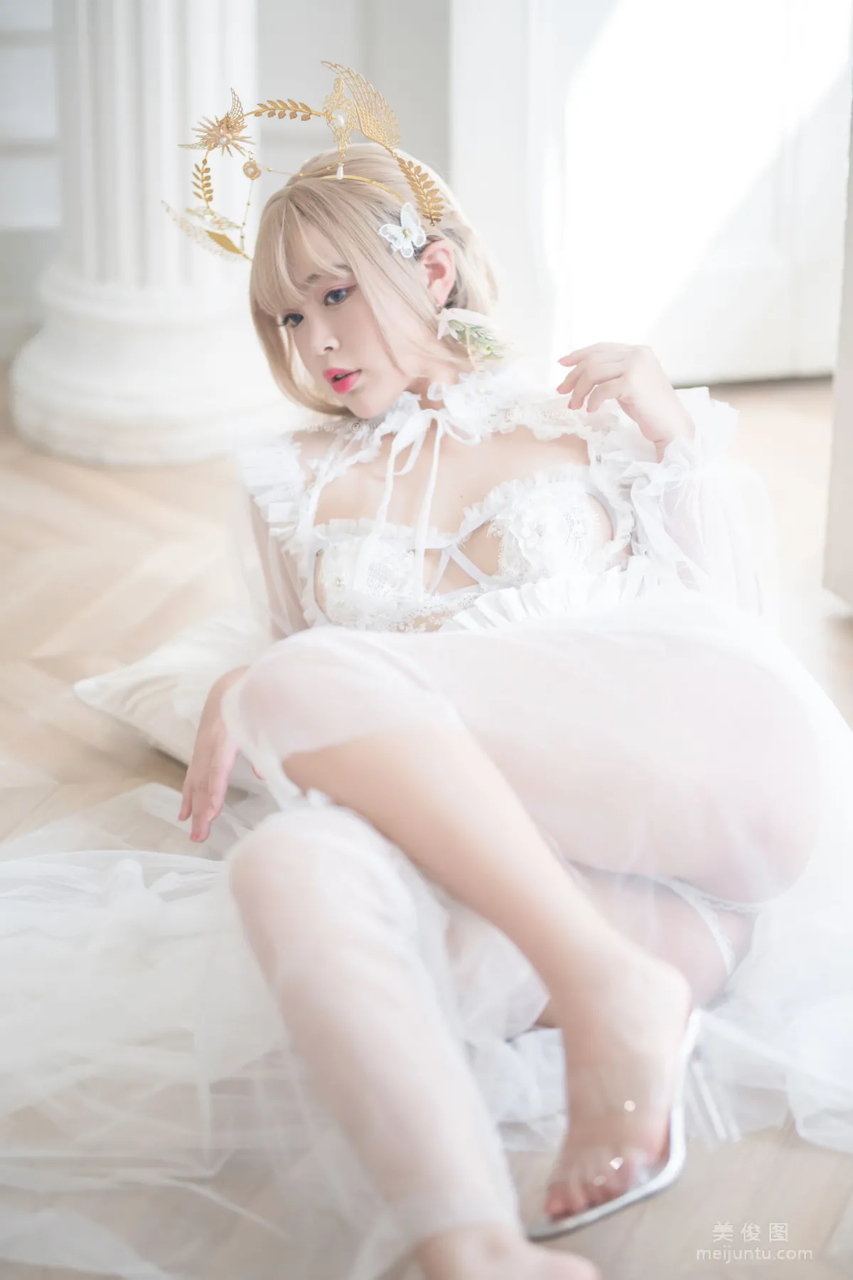 [Cosplay] 萌系小姐姐-白烨- - 珍珠花嫁44