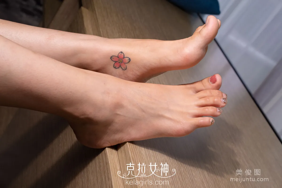 [克拉女神Kelagirls]  汤怡 - 桃花玉趾 写真集22