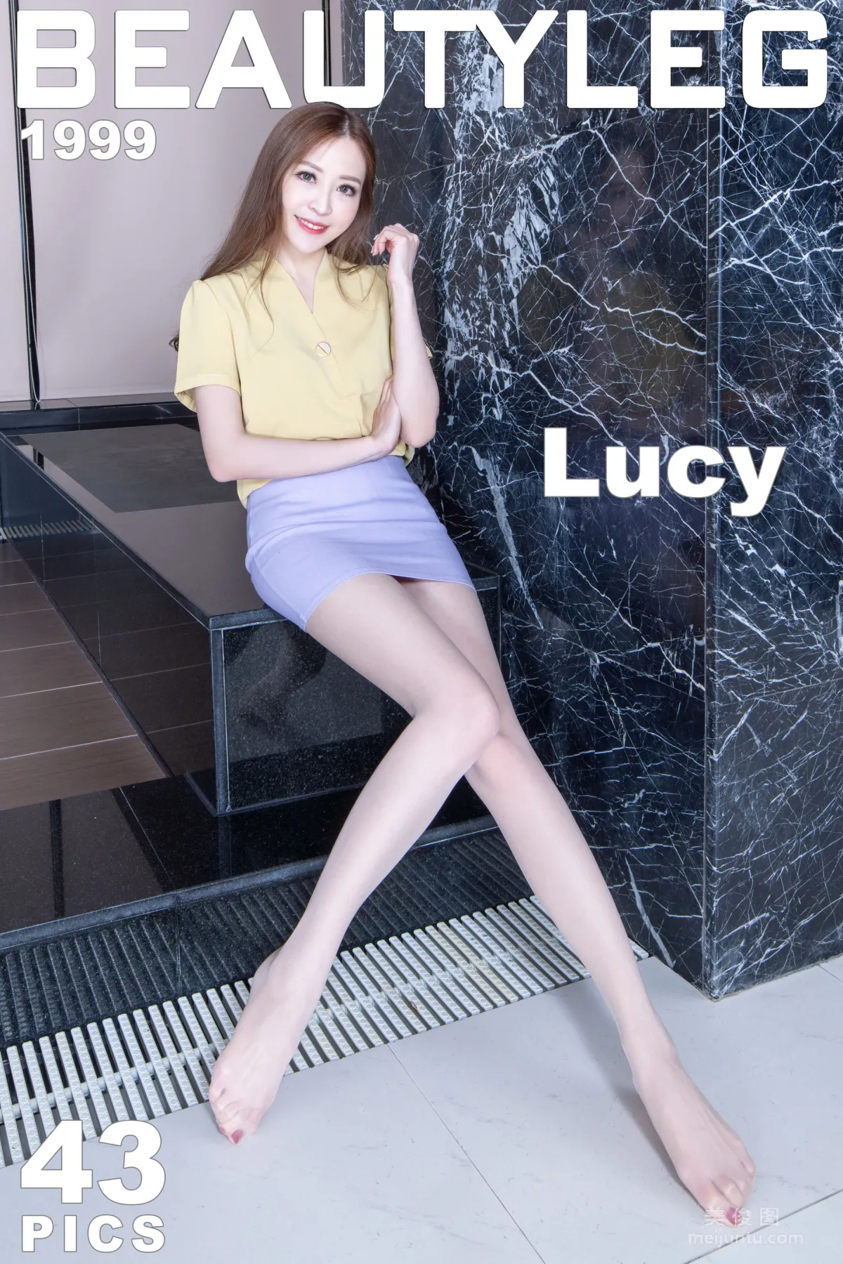 [Beautyleg] No.1999 Lucy - 肉丝制服美腿写真1