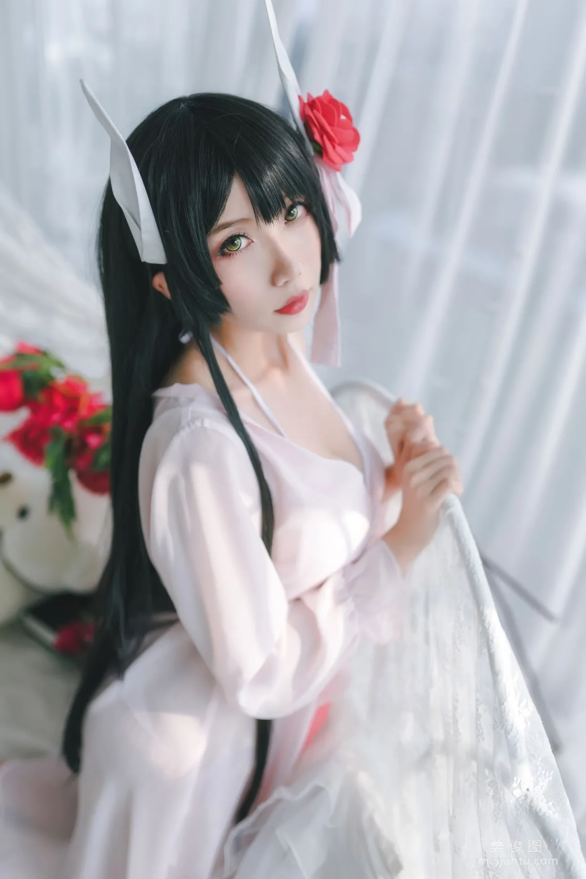 [Cosplay] 迷失人形QUQ - 鲟（比叡）月下巡游 写真集14