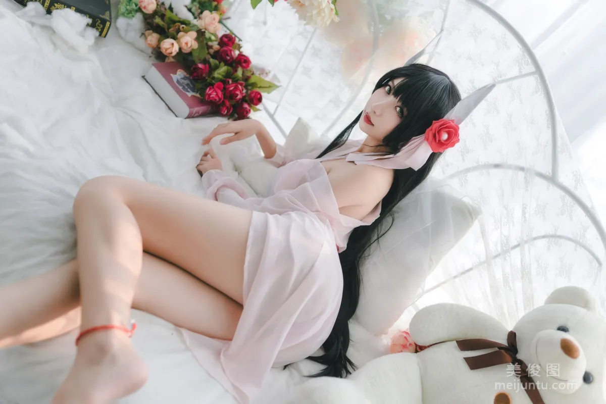 [Cosplay] 迷失人形QUQ - 鲟（比叡）月下巡游 写真集20