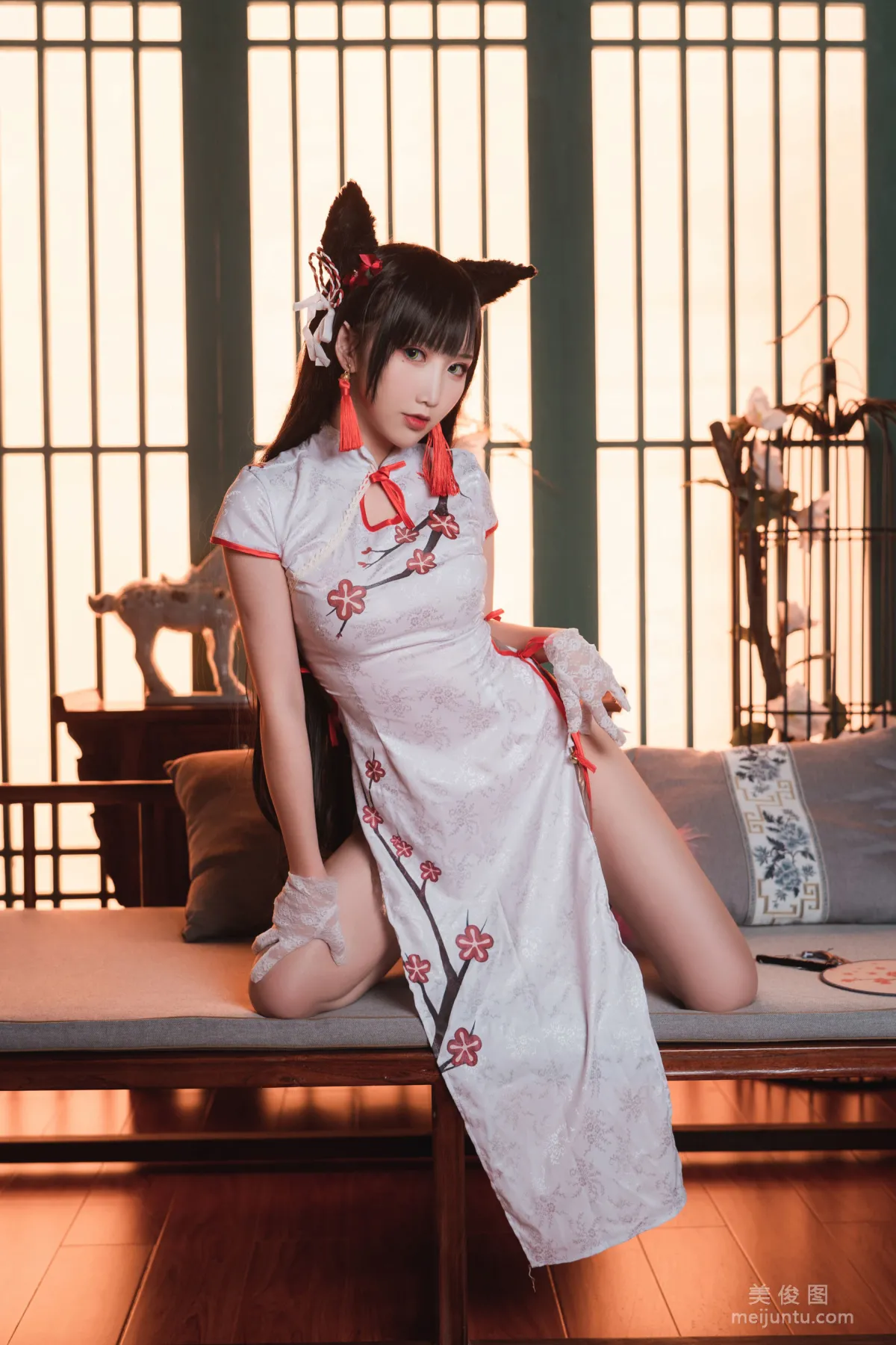 [网红COSER] Coser面饼仙儿 - 旗袍爱宕 写真集9