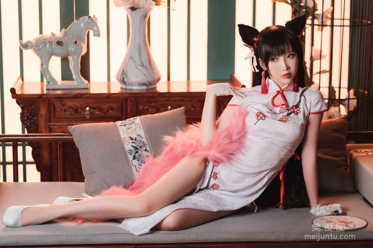 [网红COSER] Coser面饼仙儿 - 旗袍爱宕 写真集13