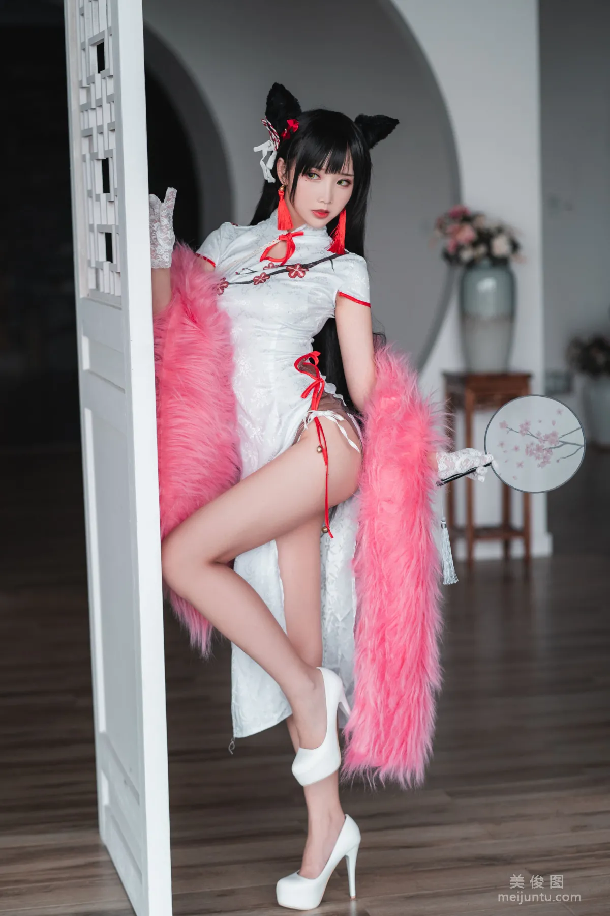 [网红COSER] Coser面饼仙儿 - 旗袍爱宕 写真集7