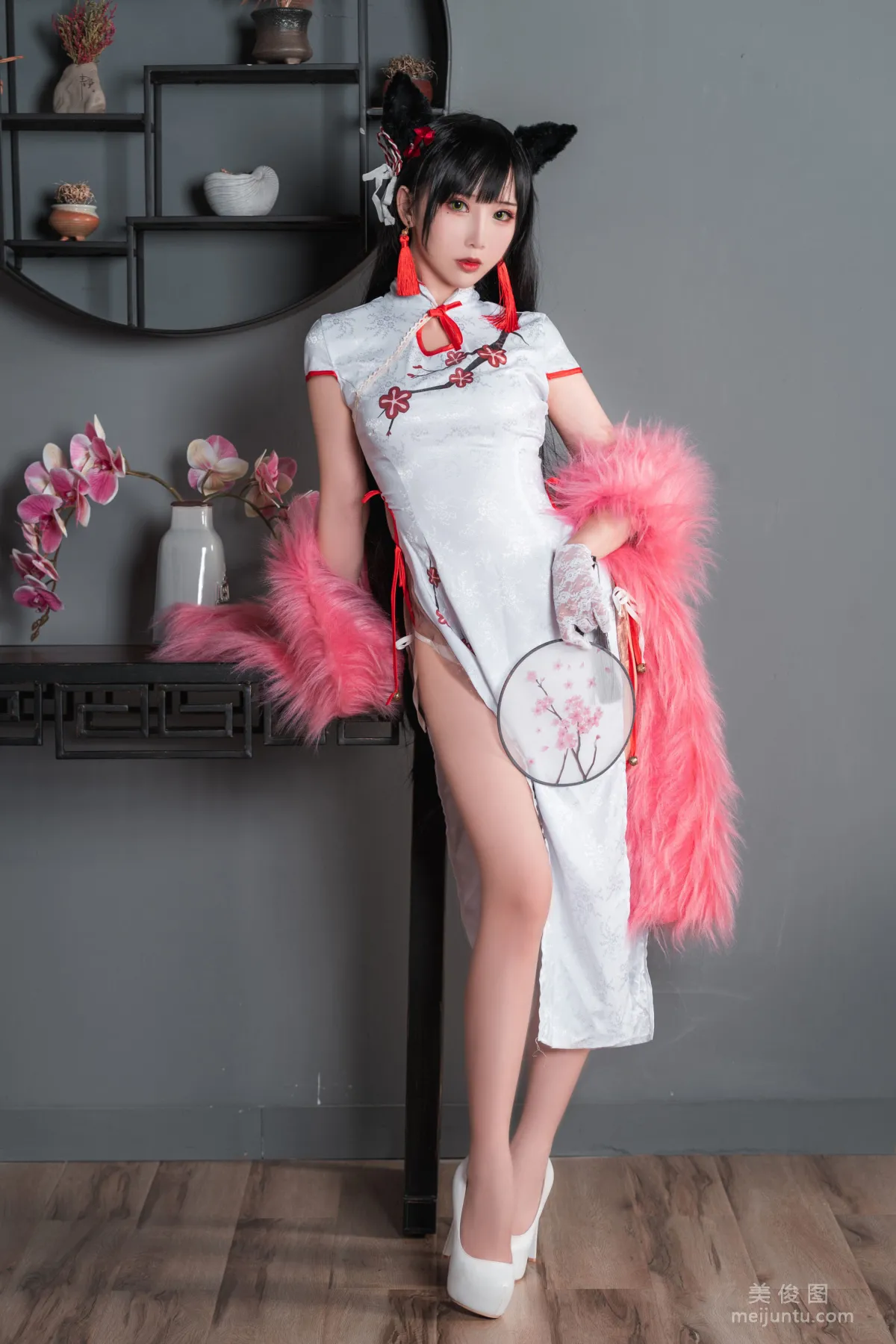 [网红COSER] Coser面饼仙儿 - 旗袍爱宕 写真集22