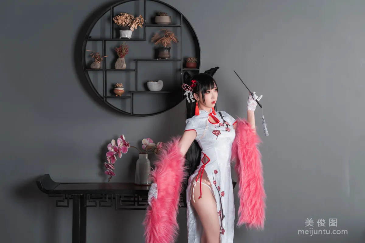 [网红COSER] Coser面饼仙儿 - 旗袍爱宕 写真集20