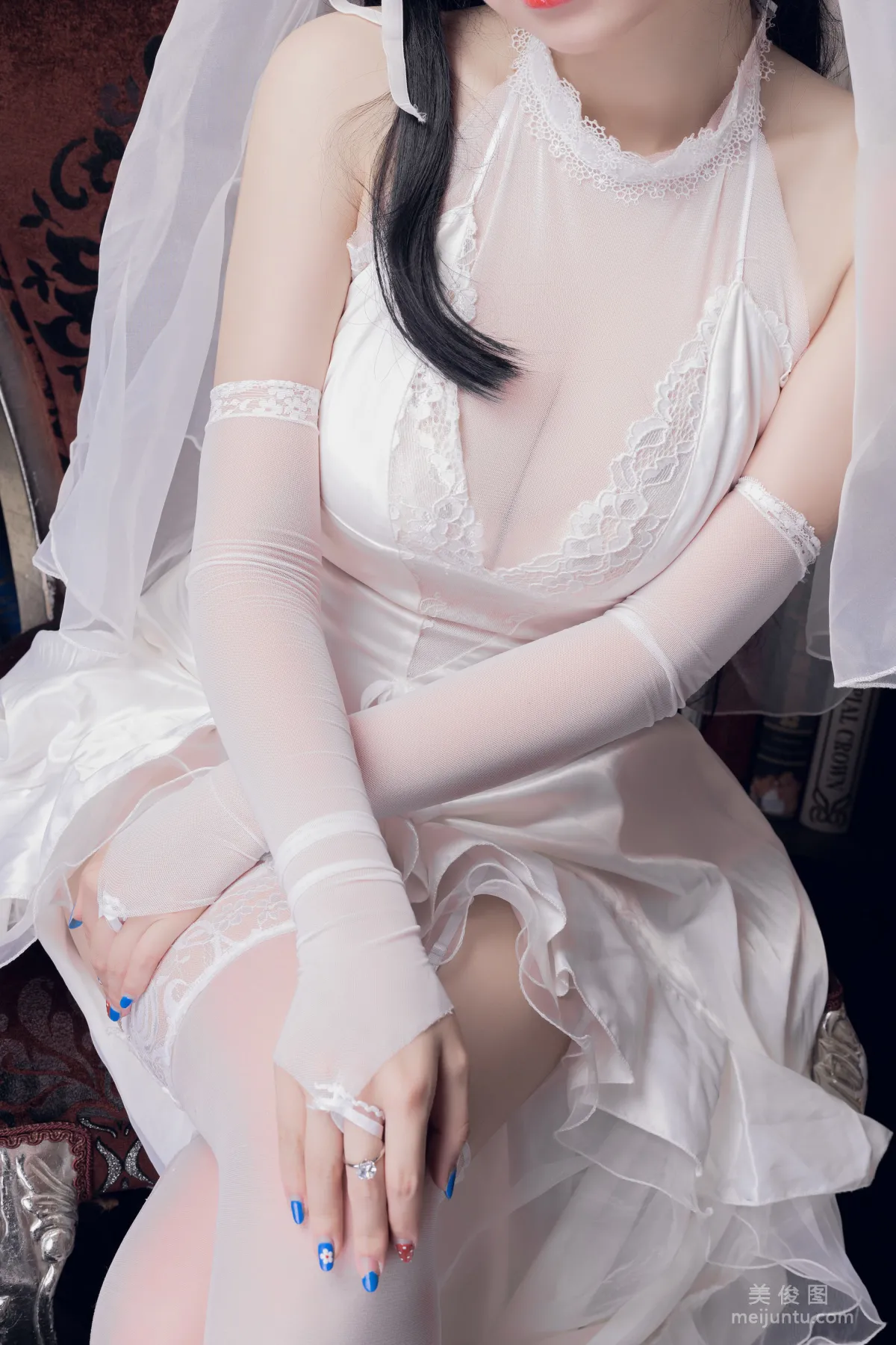 [网红COSER] 雪晴Astra - 爱宕花嫁 写真集12